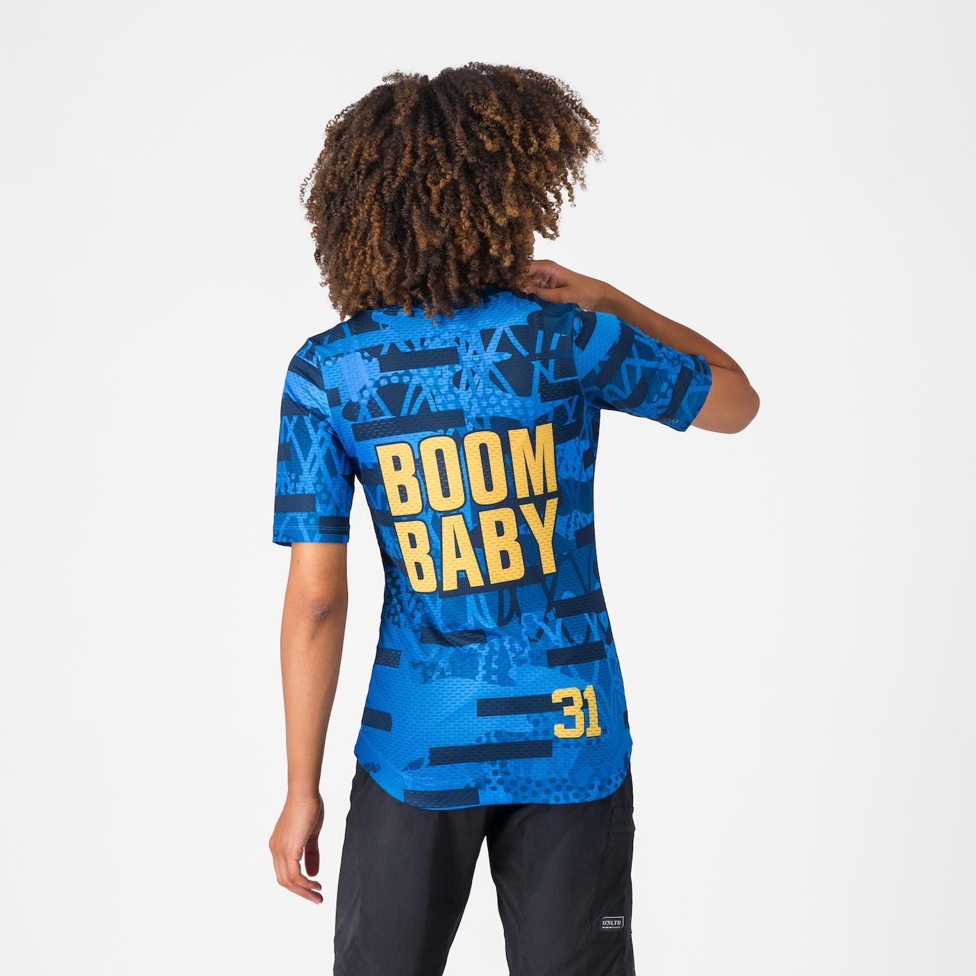Boombaby 2 w trail jersey - blue/gold - castelli