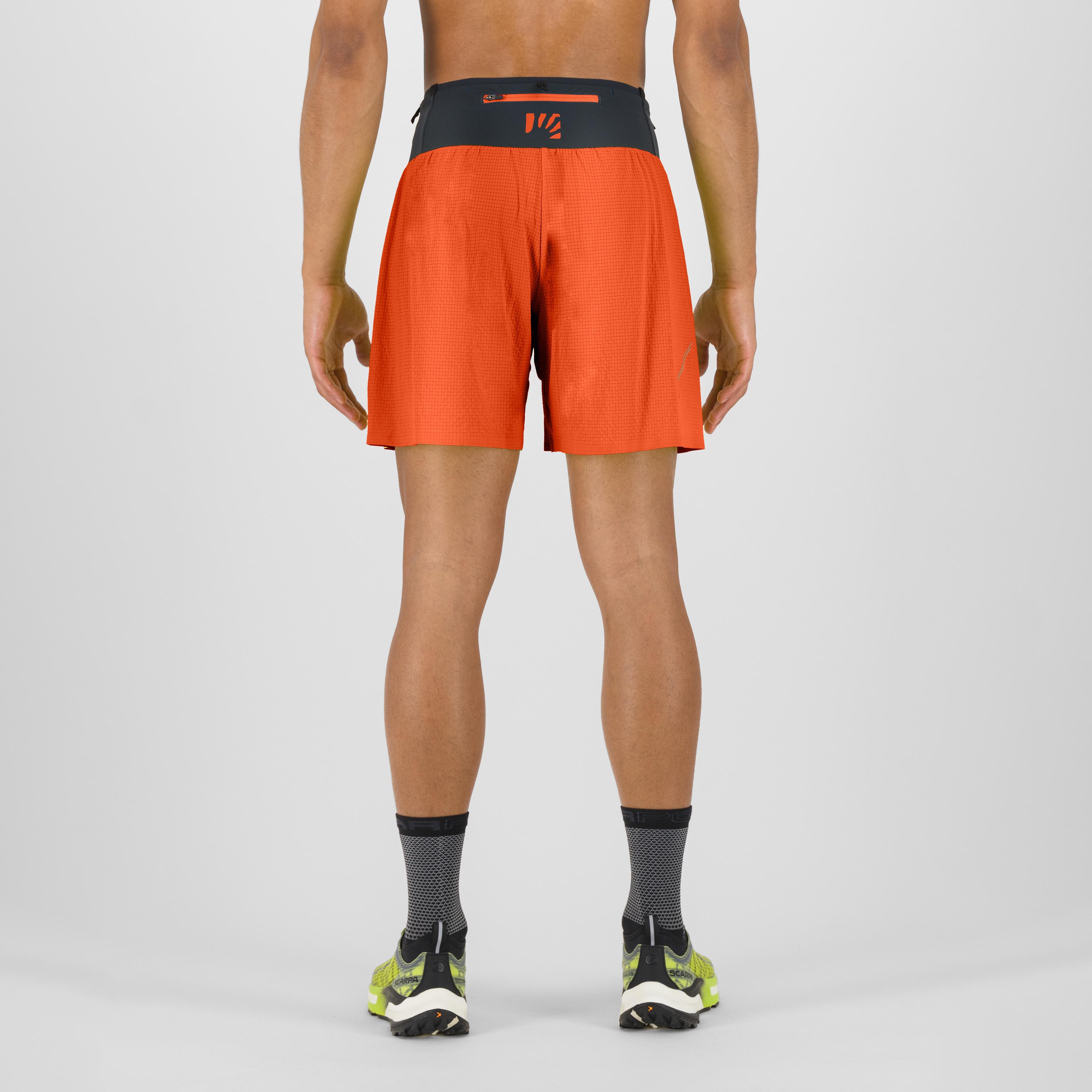Lavaredo tech shorts - orange/vulcan - karpos