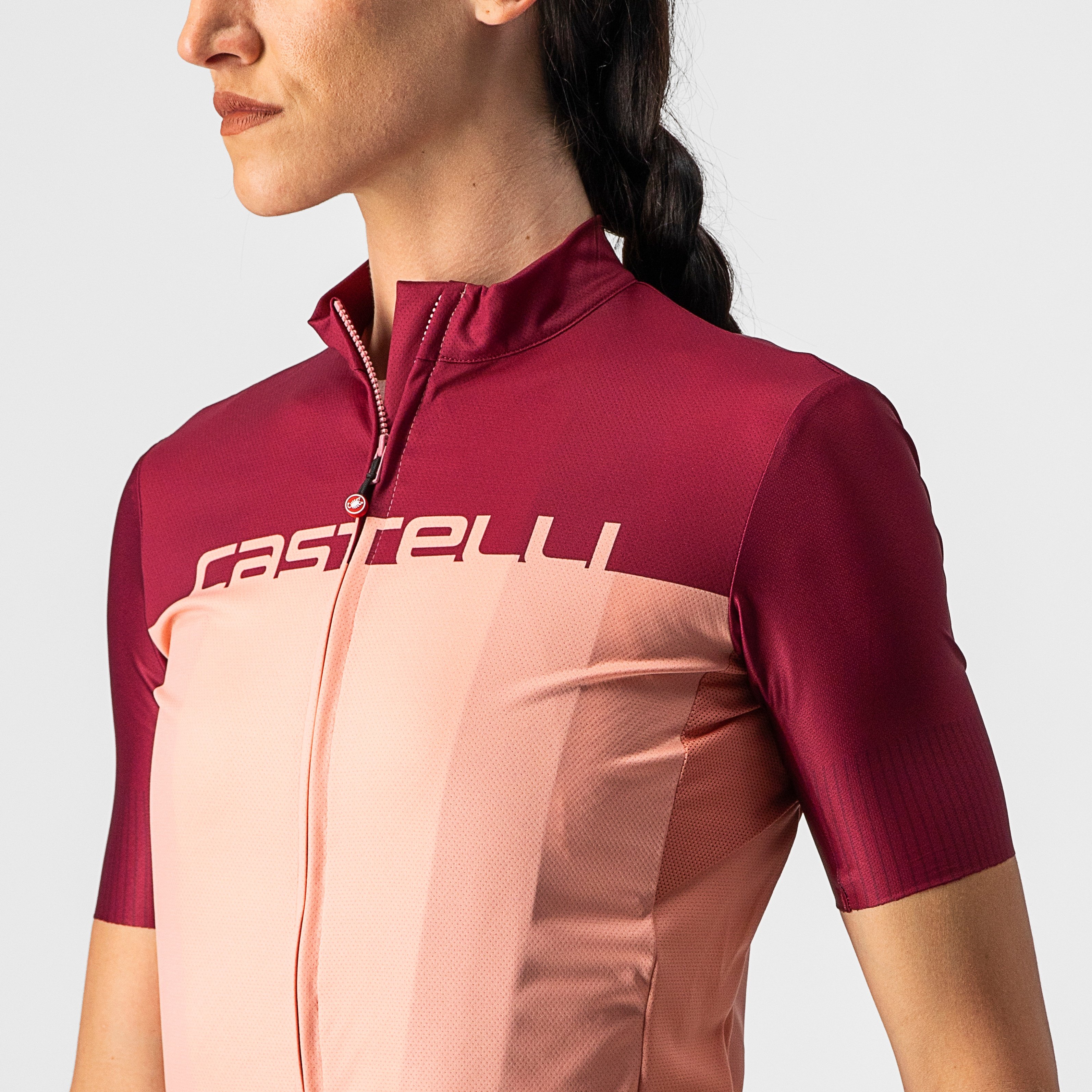 Velocissima jersey - blush/bordeaux - castelli