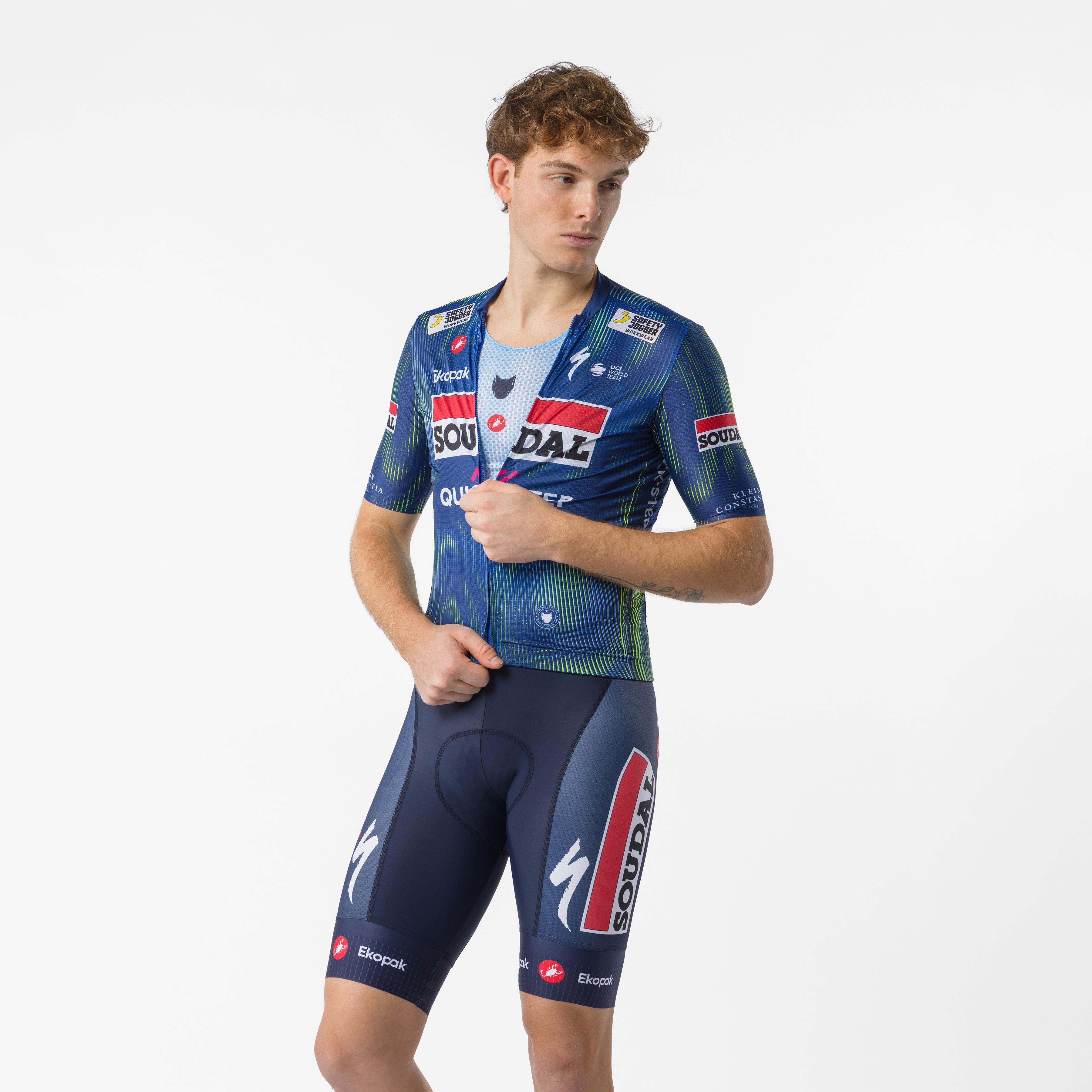 Competizione 2 bibshort - belgian blue - castelli