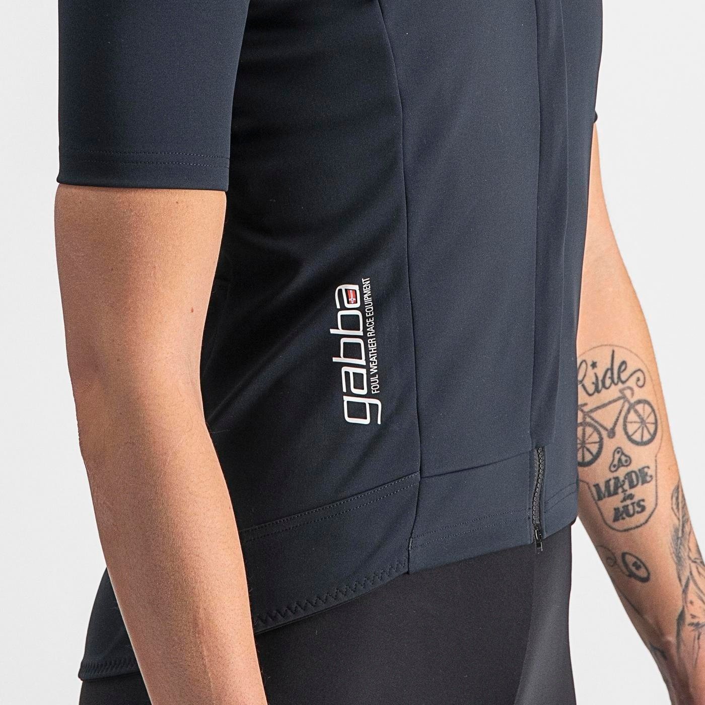 Gabba ros 2 w - light black/black - castelli