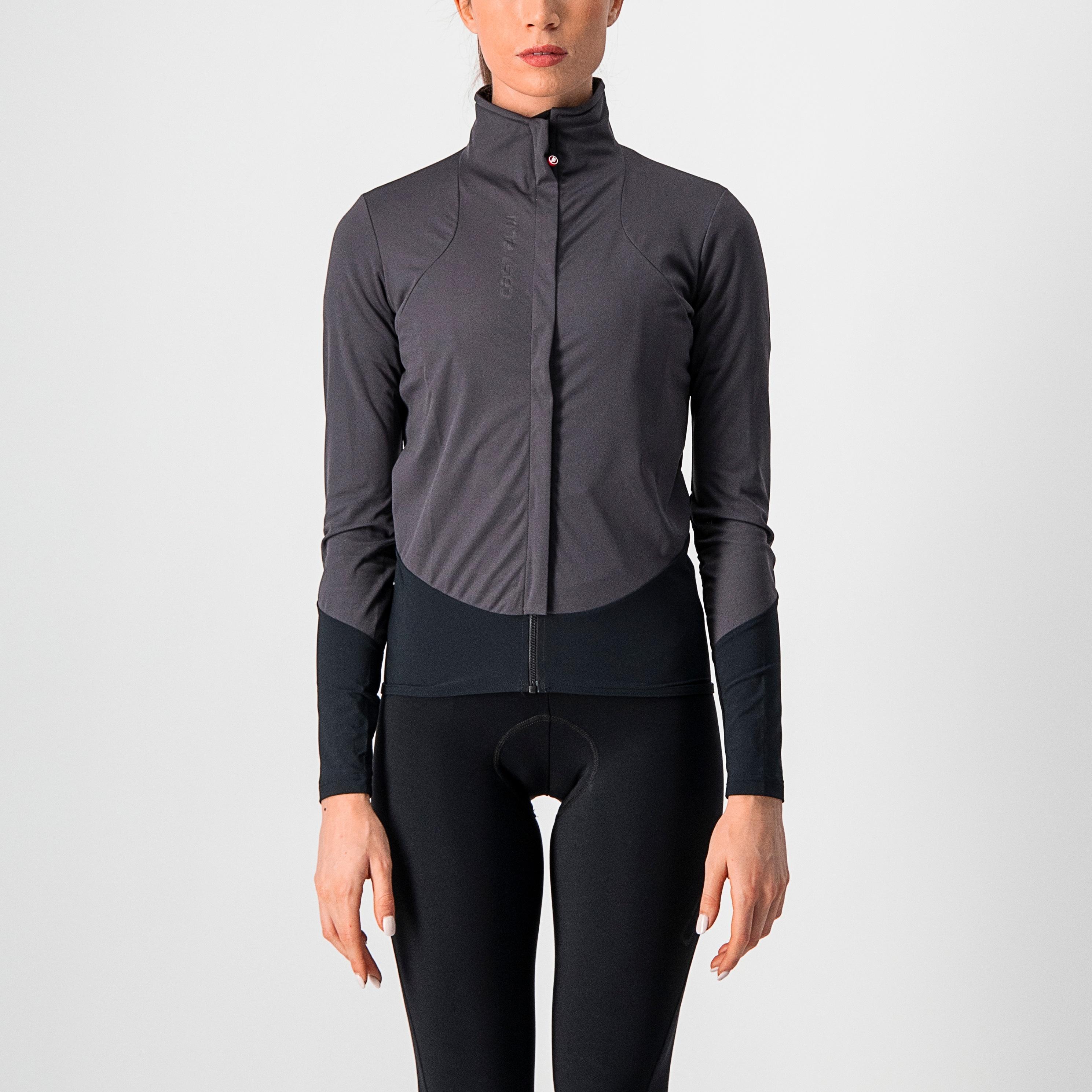 Beta ros w jacket - dark gray/black - castelli