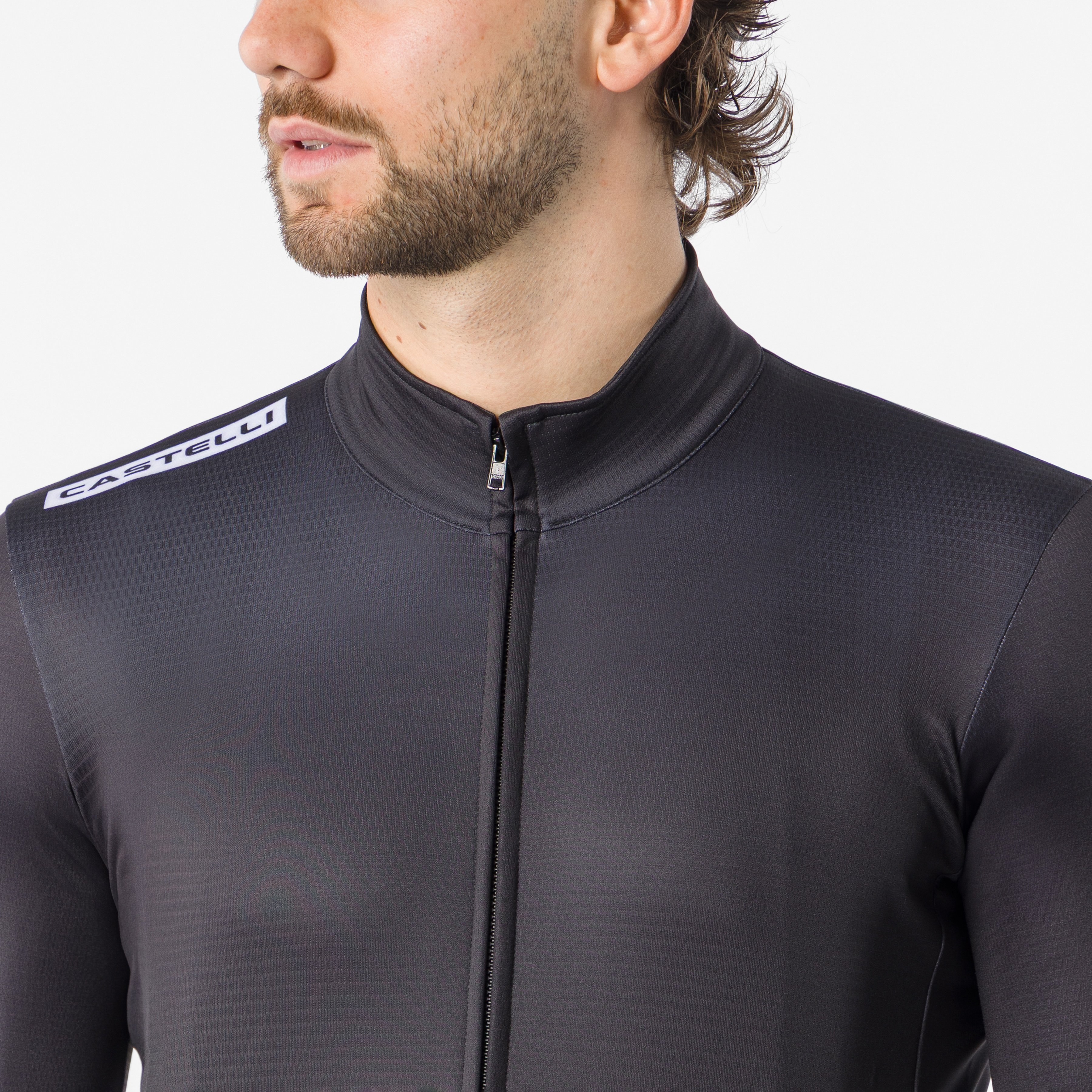 Quadro thermal jersey - black/white - castelli