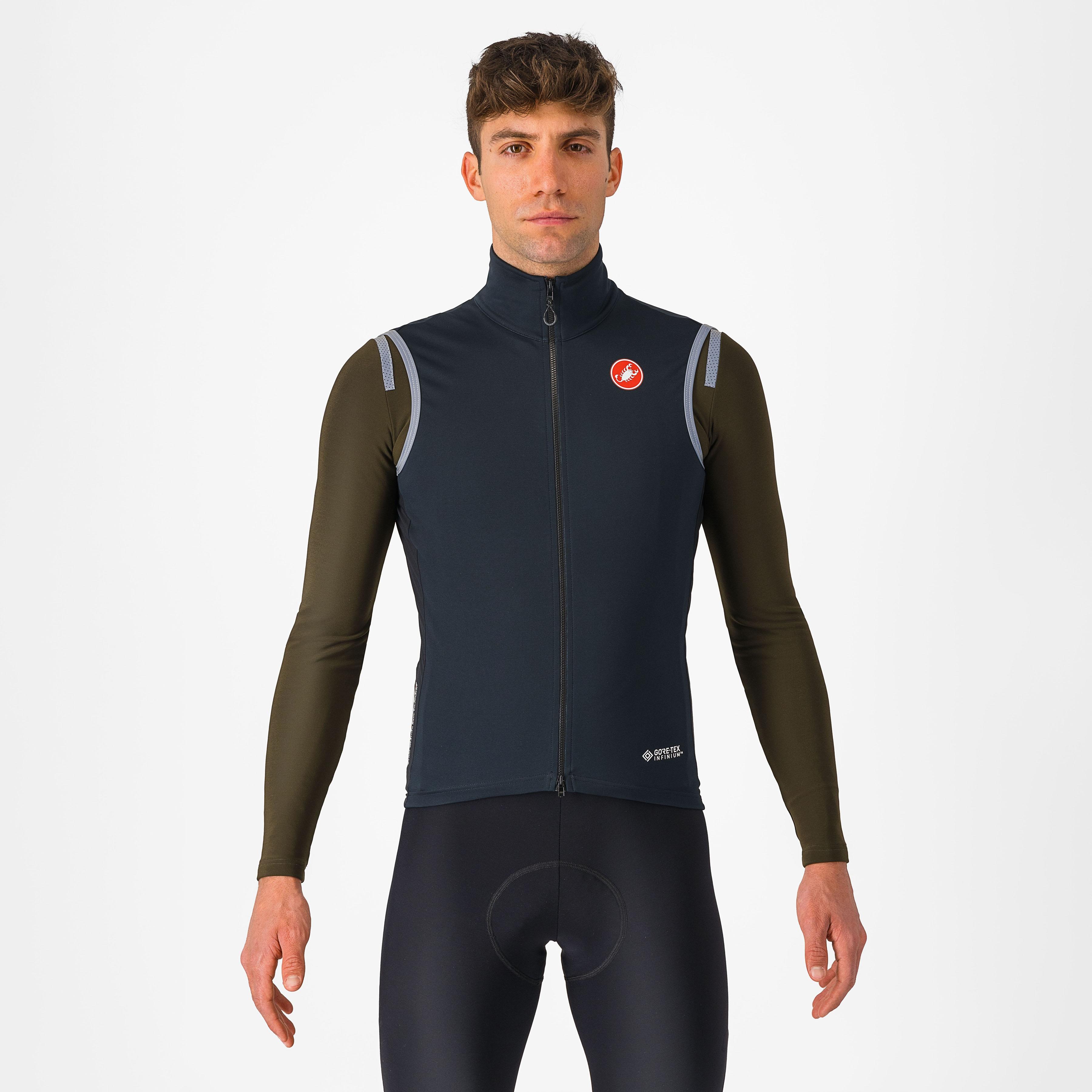 Perfetto ros 2 vest - light black - castelli