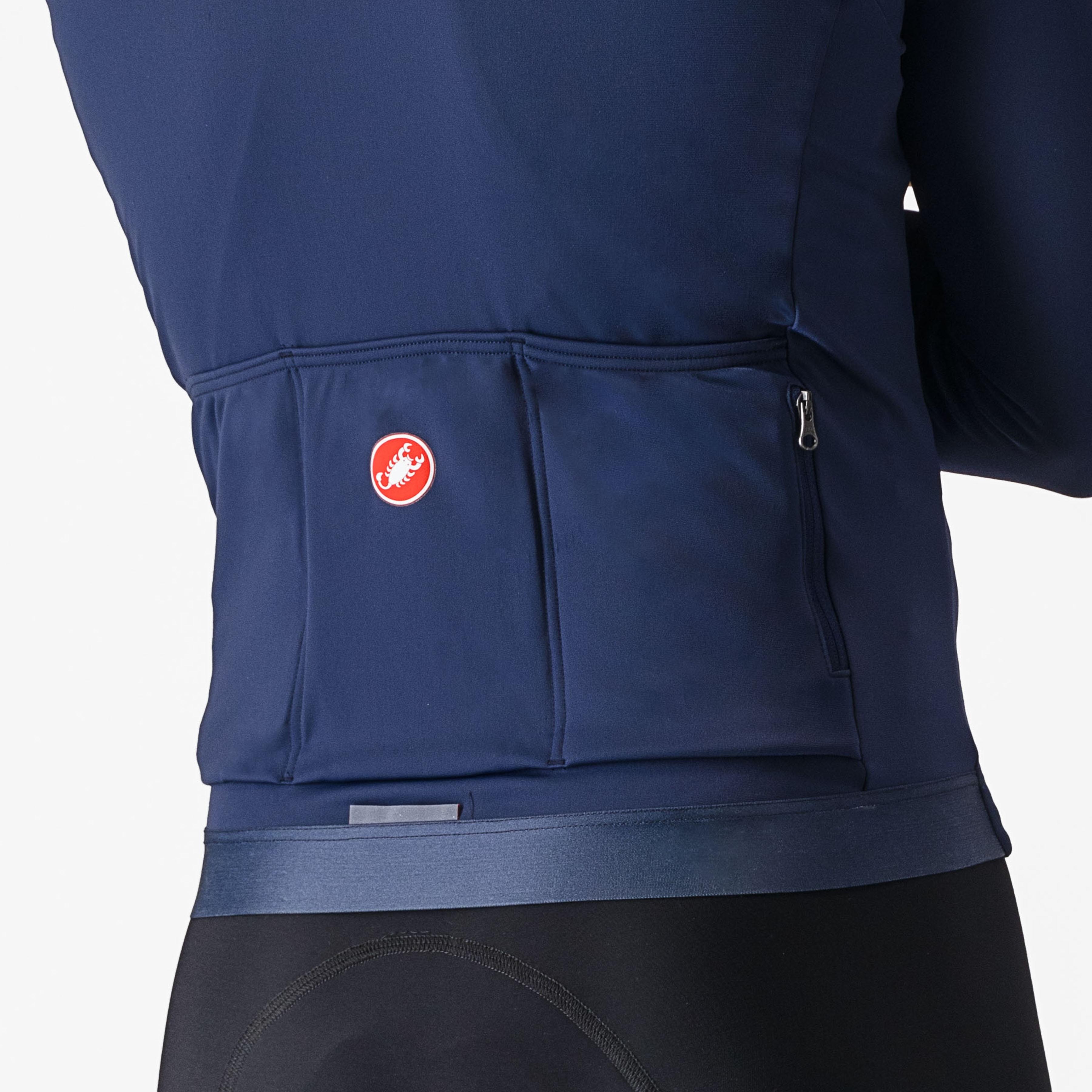 Espresso thermal jersey - belgian blue - castelli
