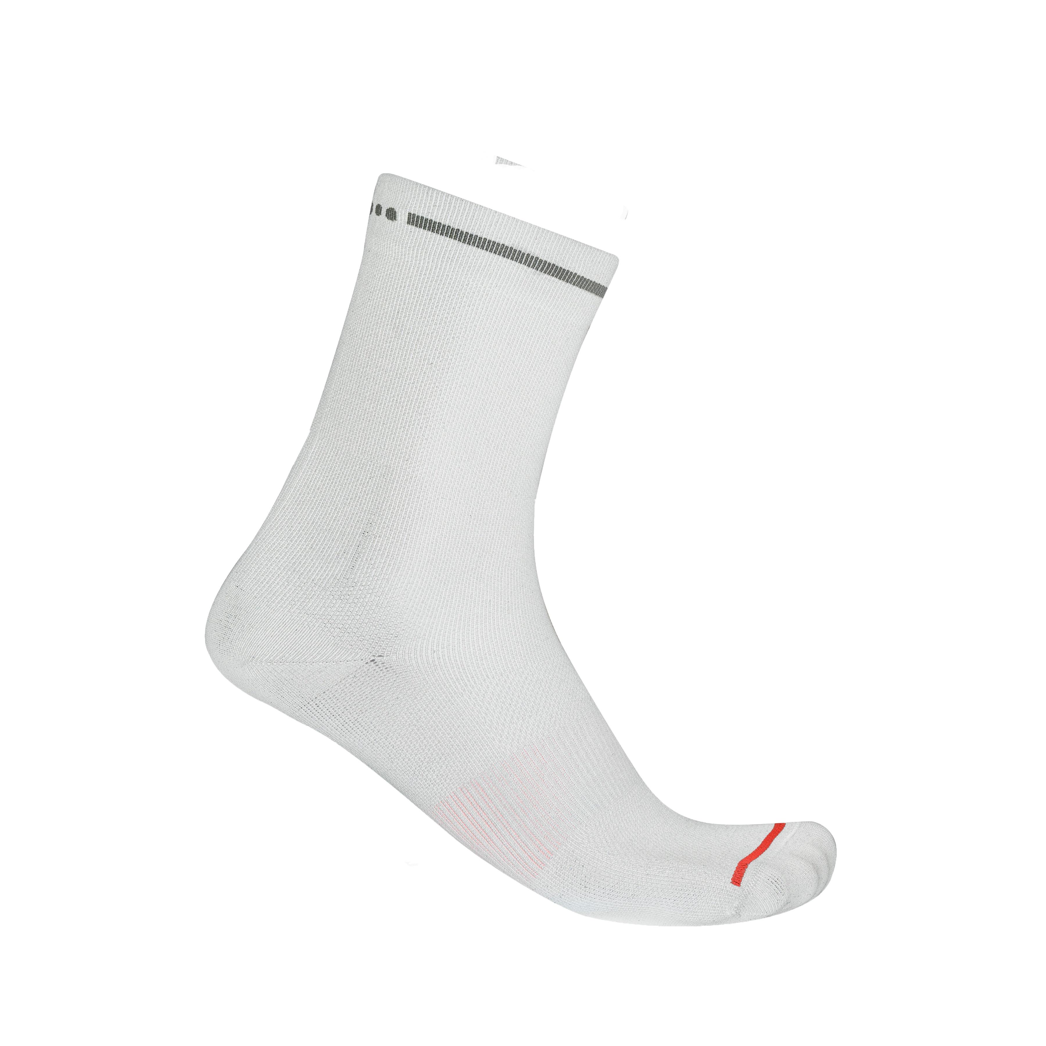 Premio evo w 12 sock - white - castelli