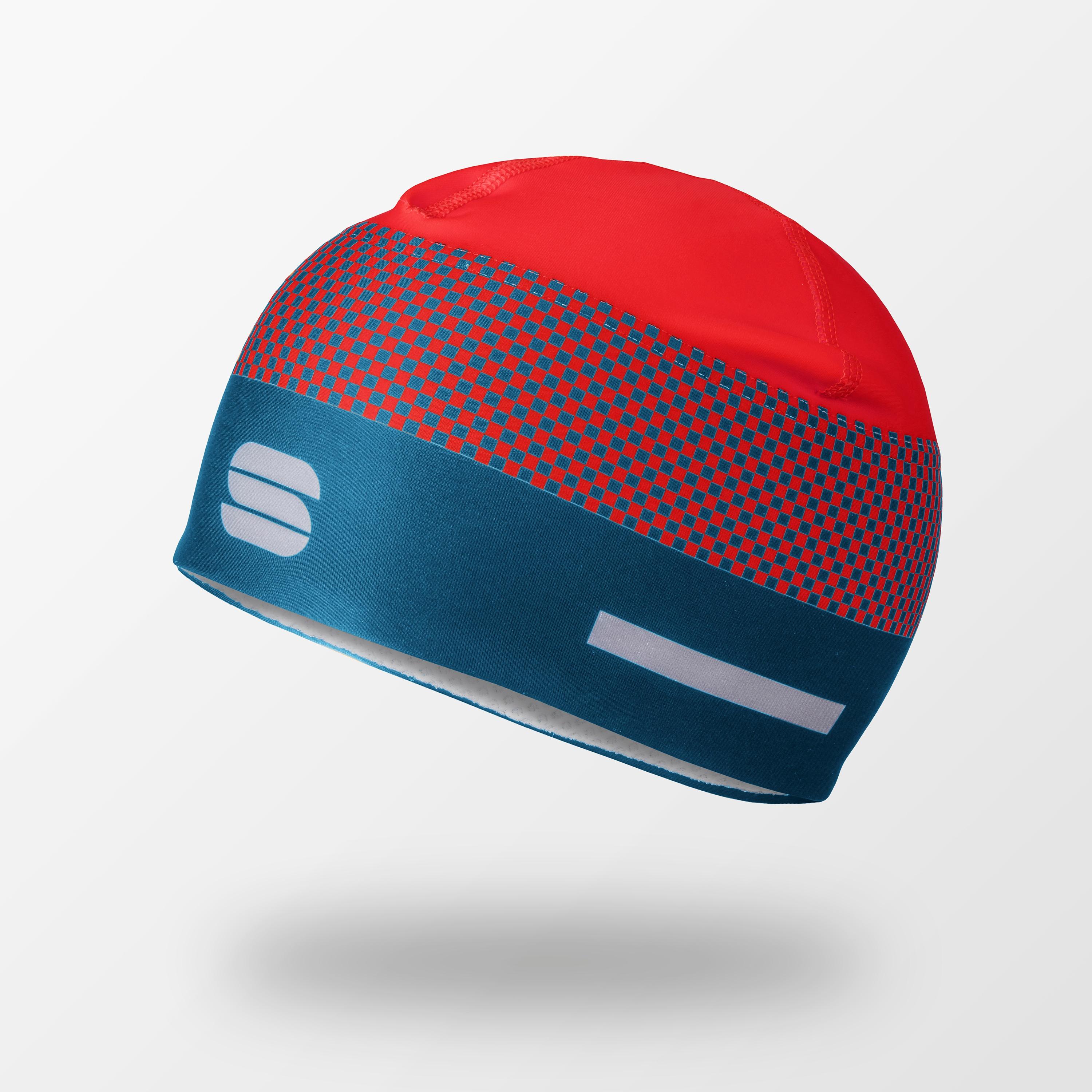 Squadra hat - red blue sea - sportful