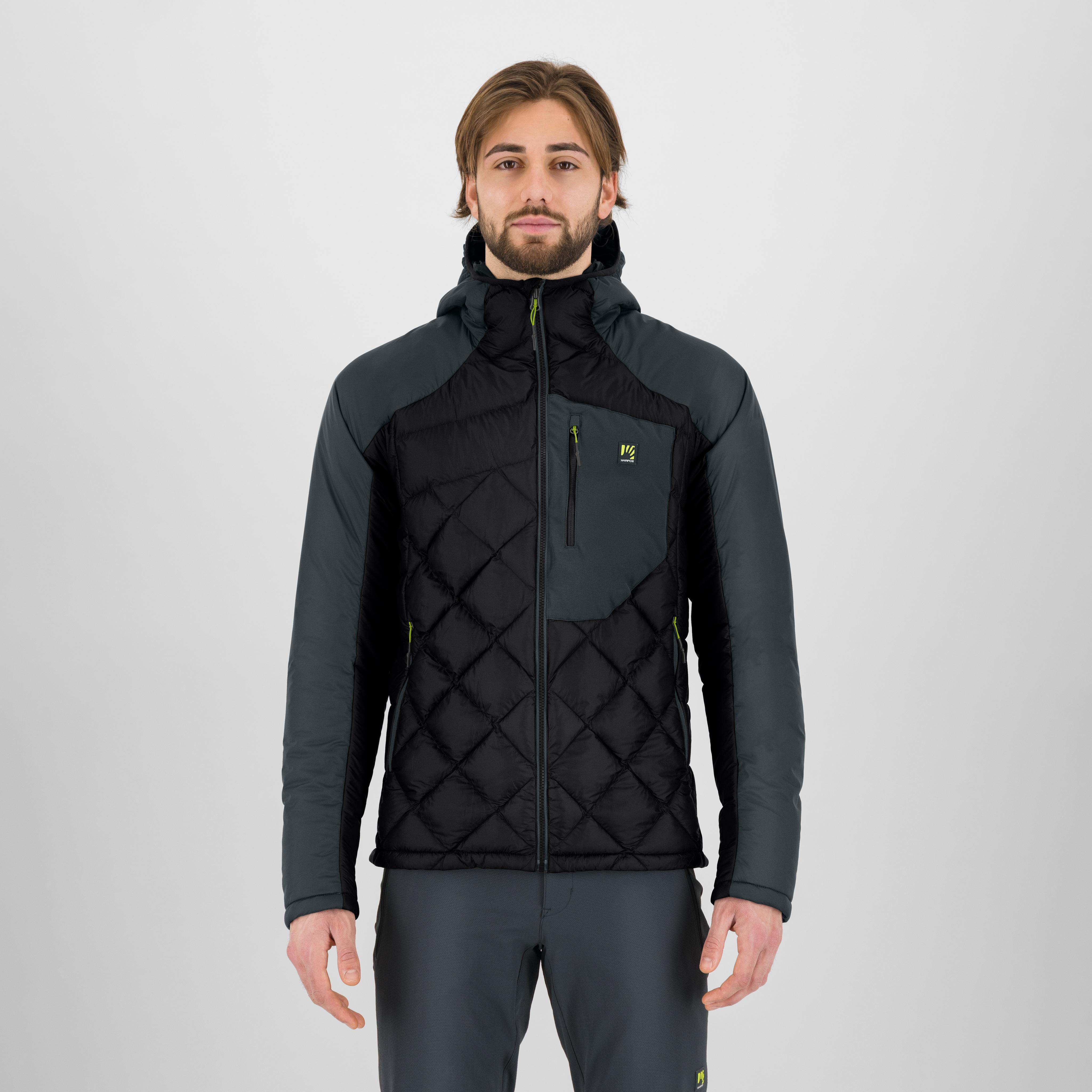 Lastei up jacket - black/woodl.gray - karpos
