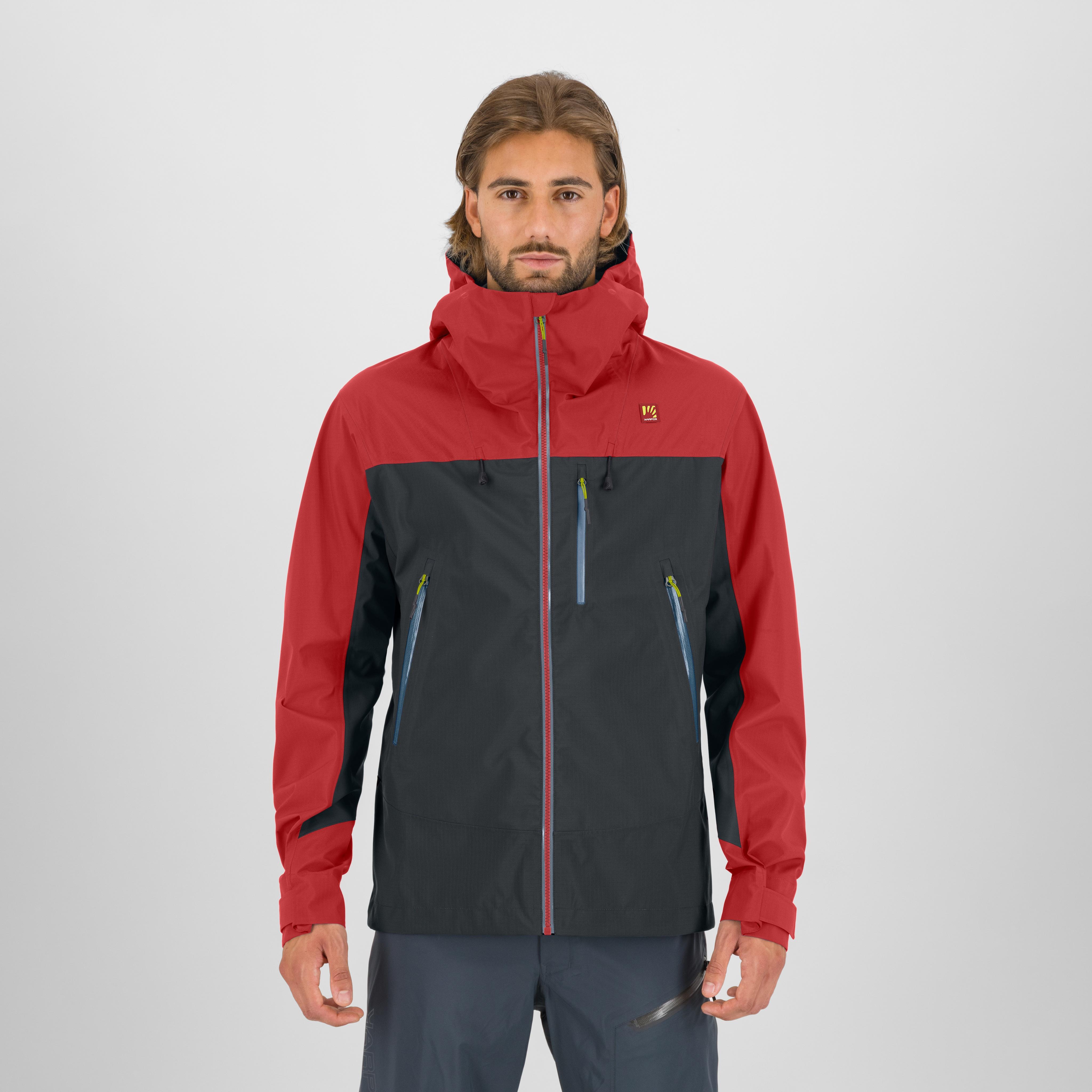 Storm 2.0 jacket - woodl.gray/fire - karpos