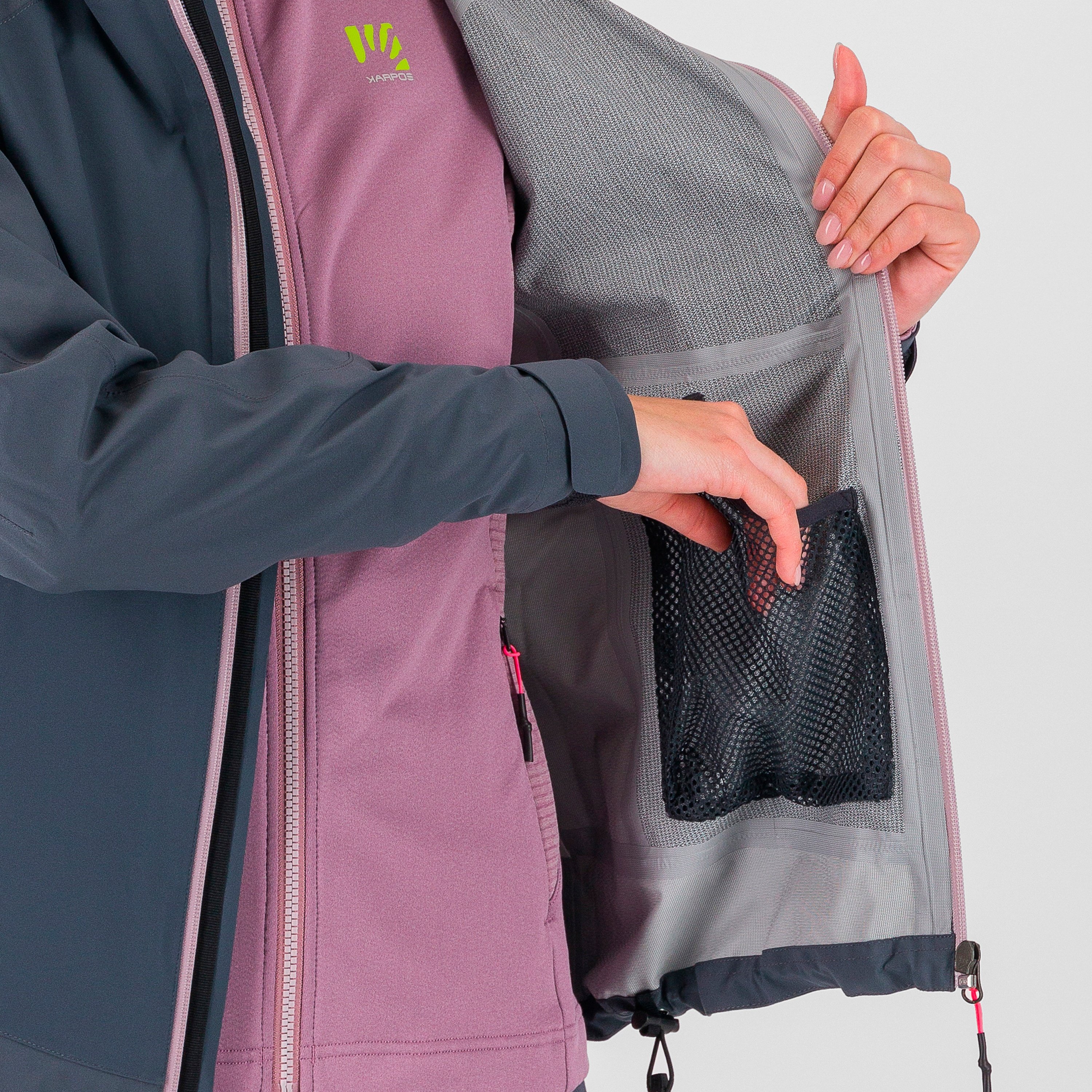 Temporale w jacket - ombre blue - karpos