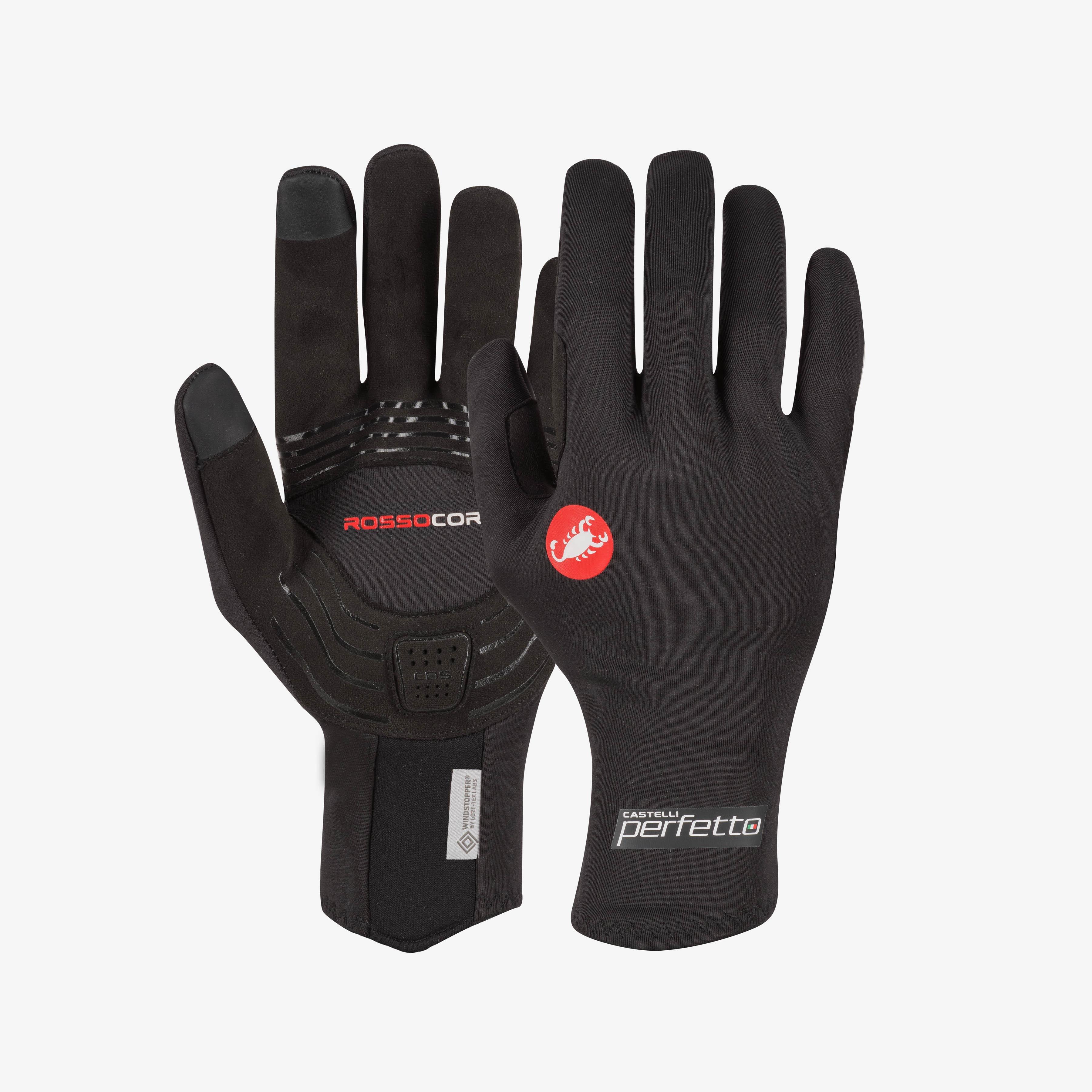 Perfetto ros 2 glove - black - castelli