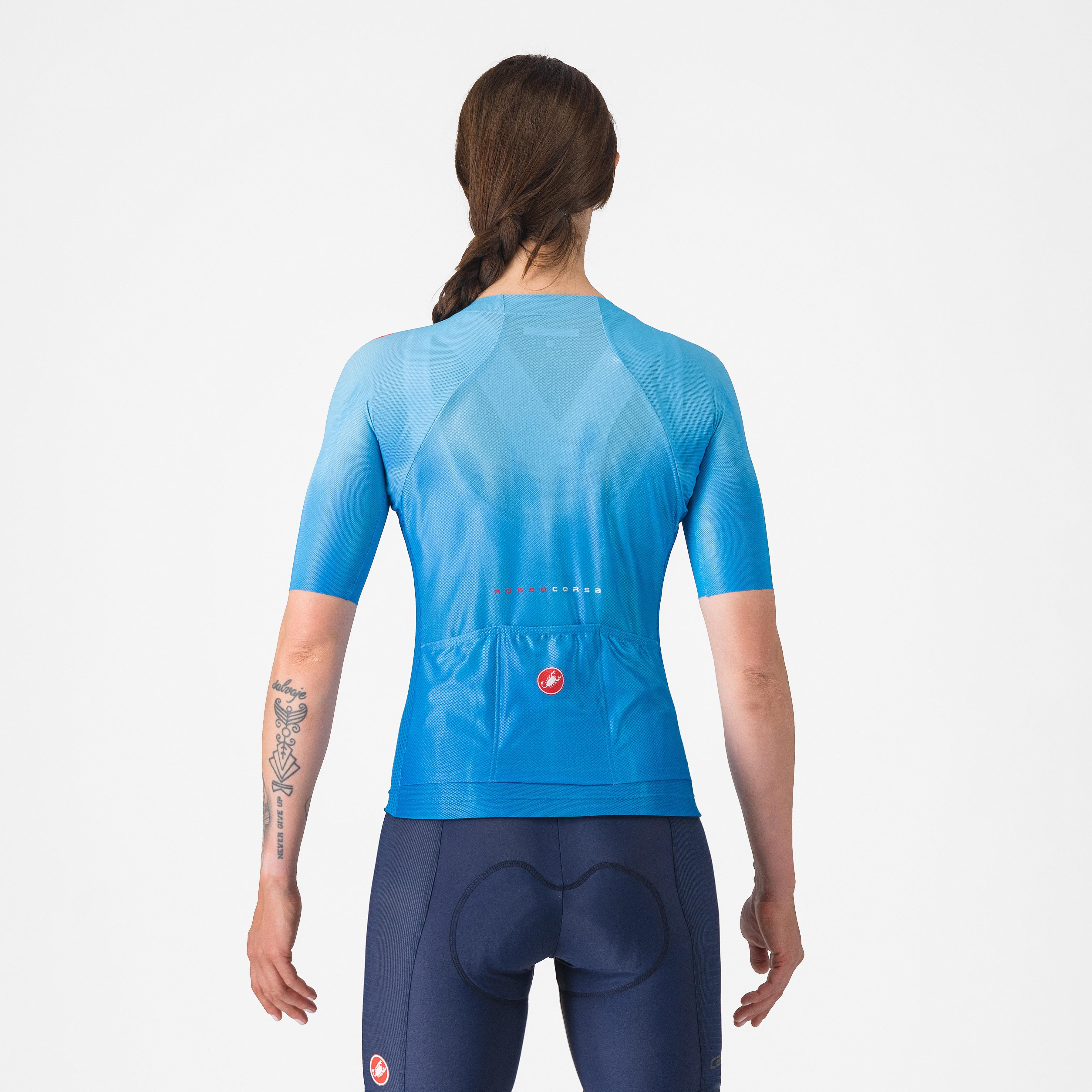 Climber's a/c w jersey - aquamarine - castelli
