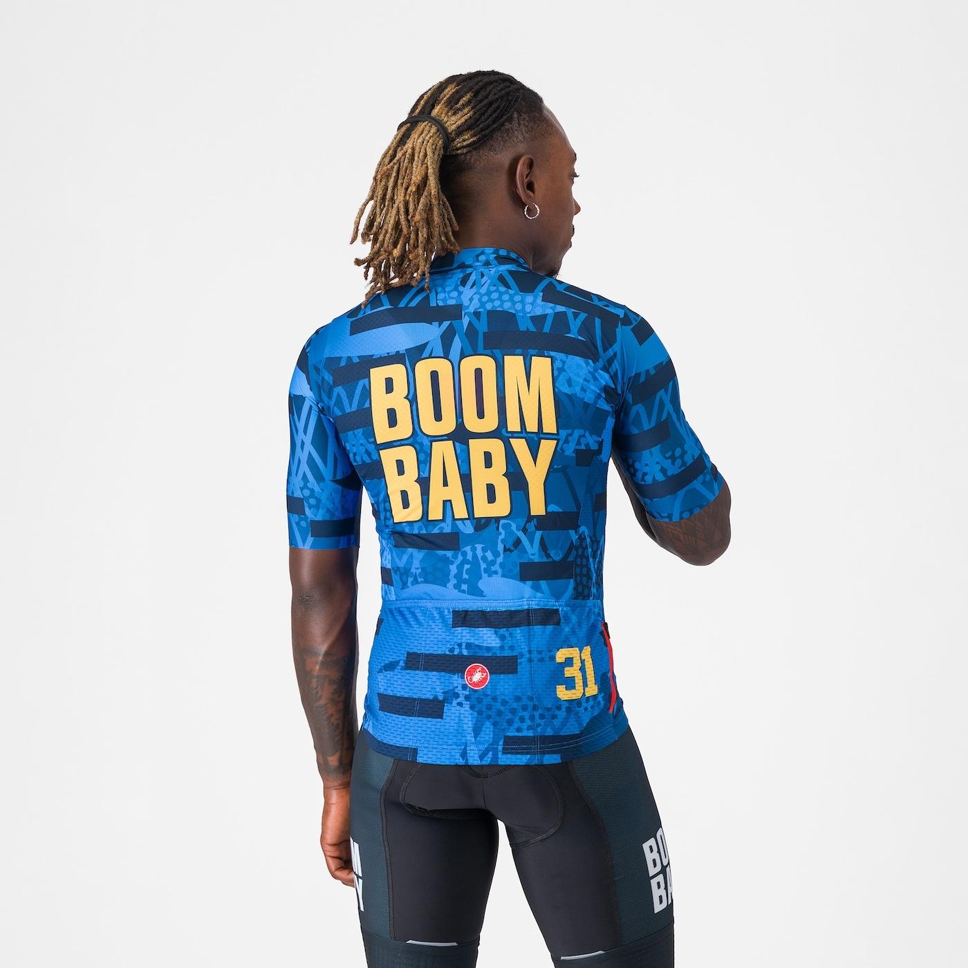 Boombaby 2 jersey - blue/gold - castelli