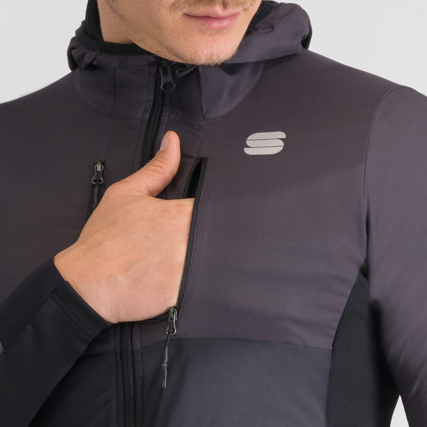 Cardio jacket - black oyster/black - sportful