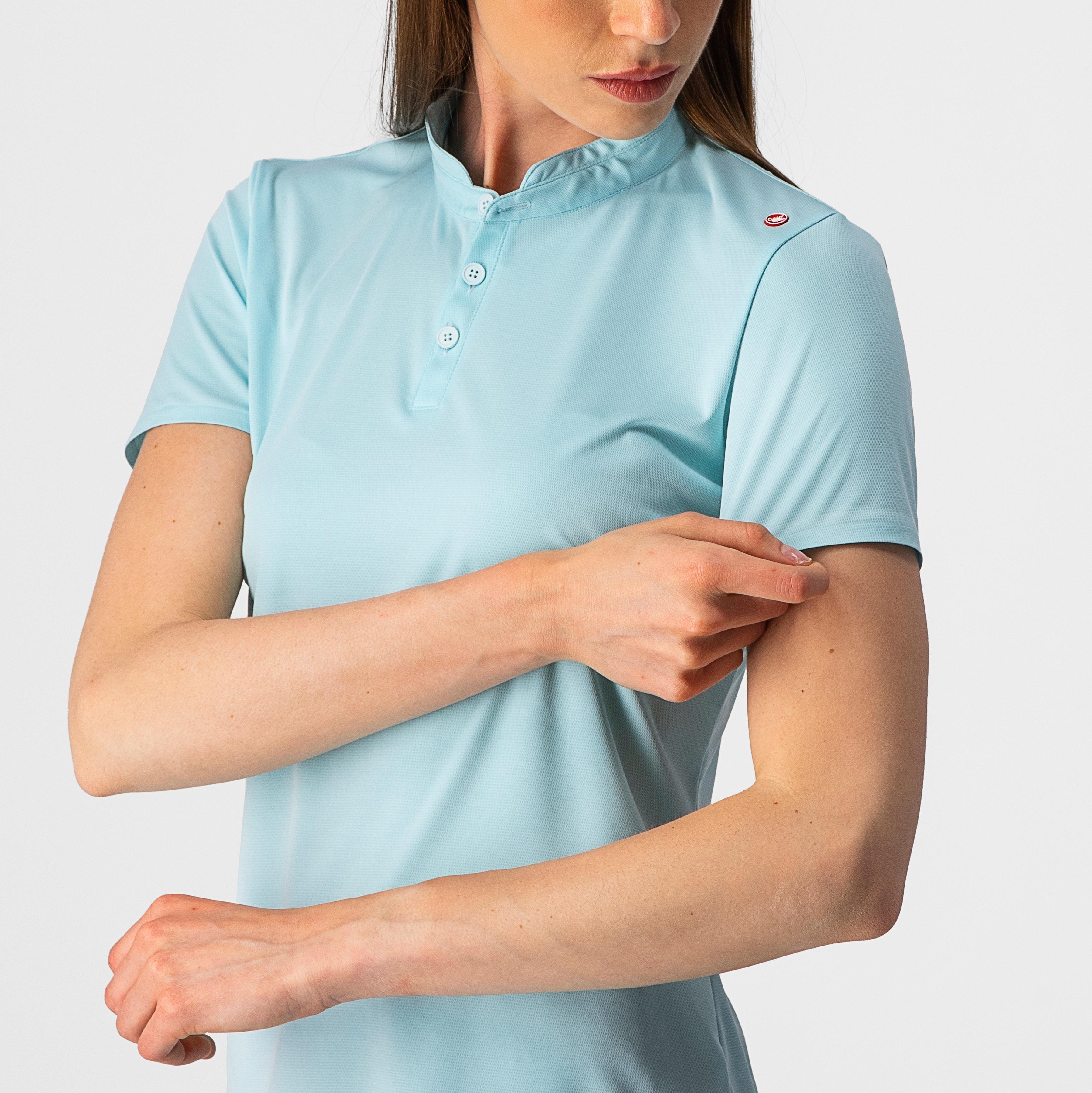 Tech 2 w polo - light acqua - castelli