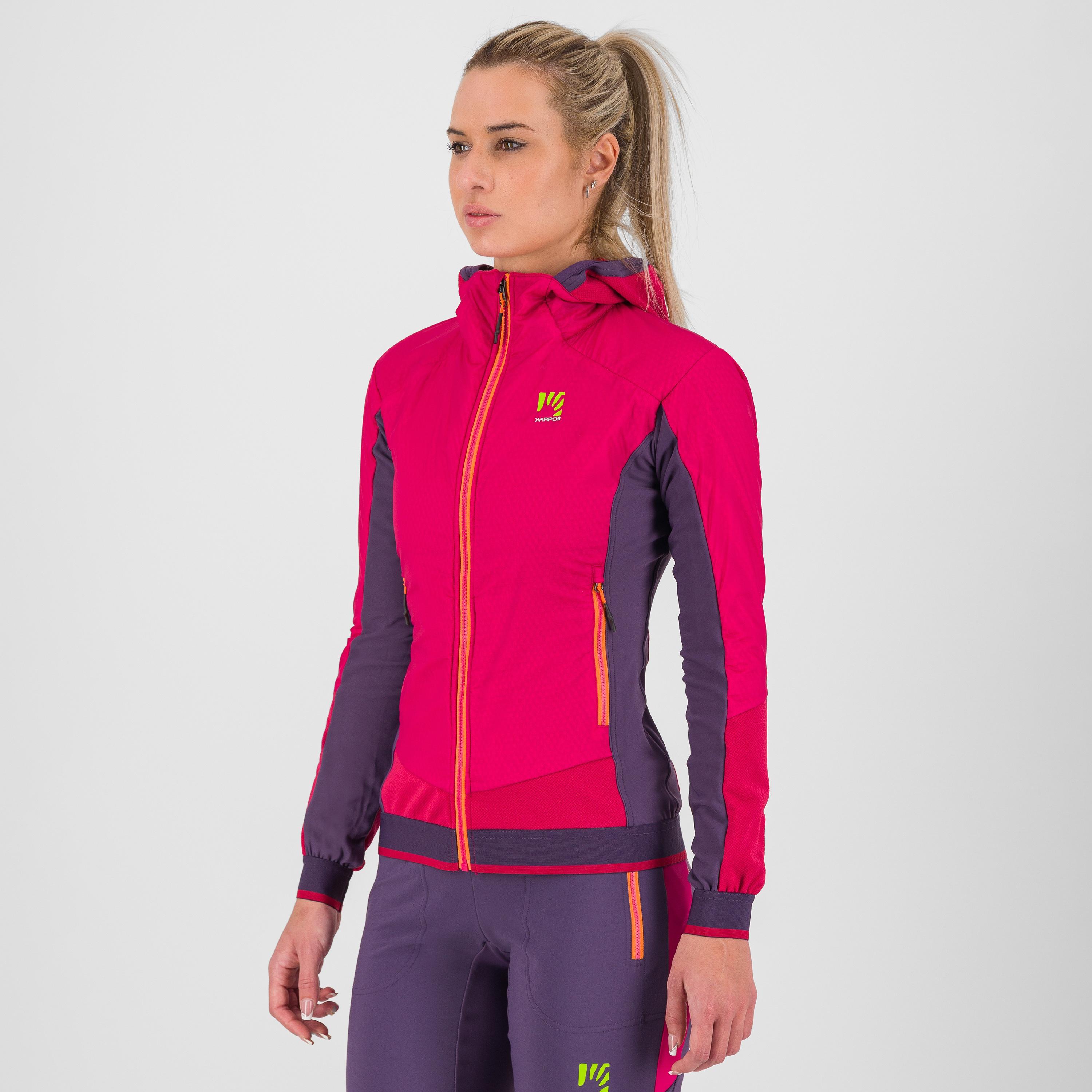 Alagna plus evo w jacket - granita/grape - karpos