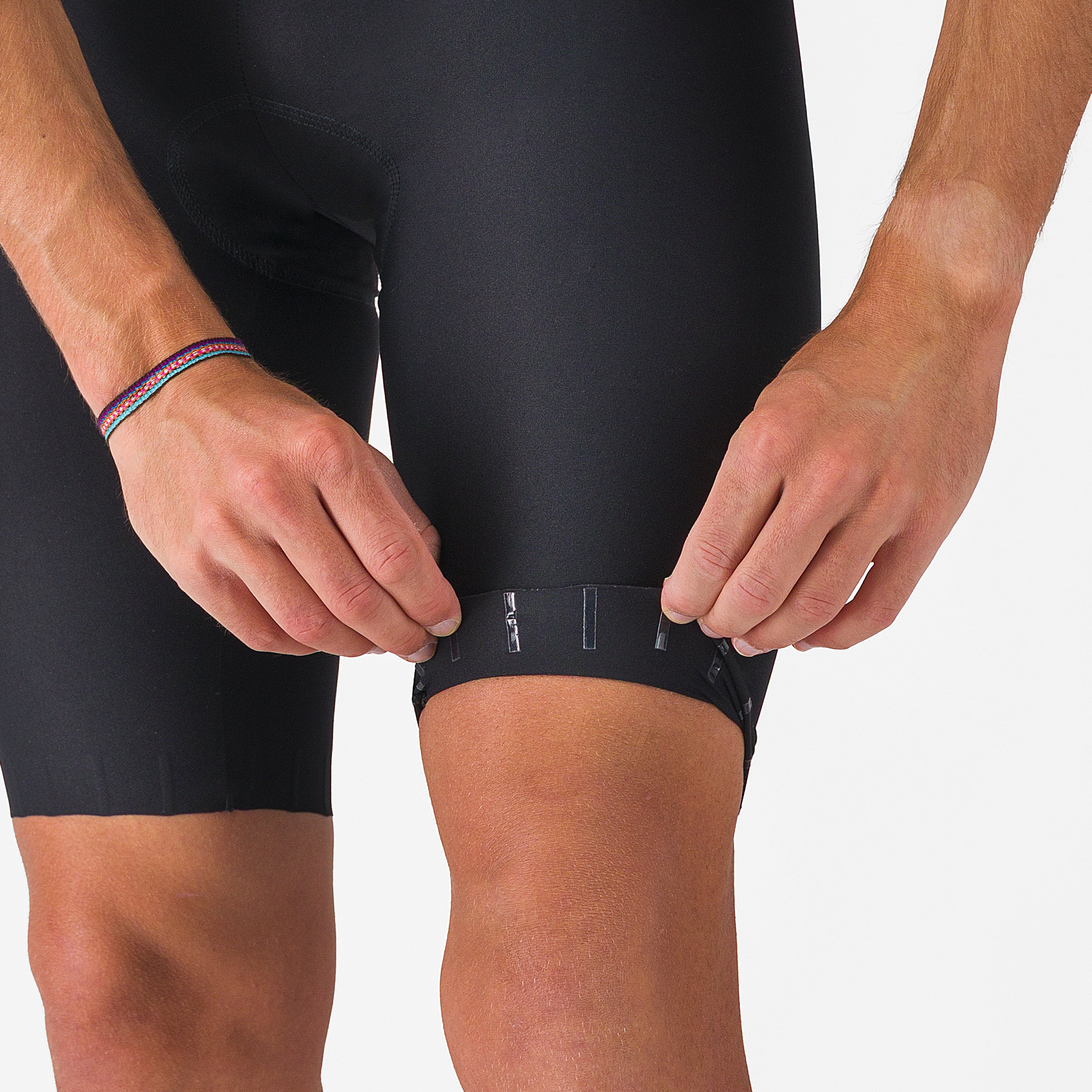 Saturday morning skinsuit - black/rosa giro/smoky gray - castelli