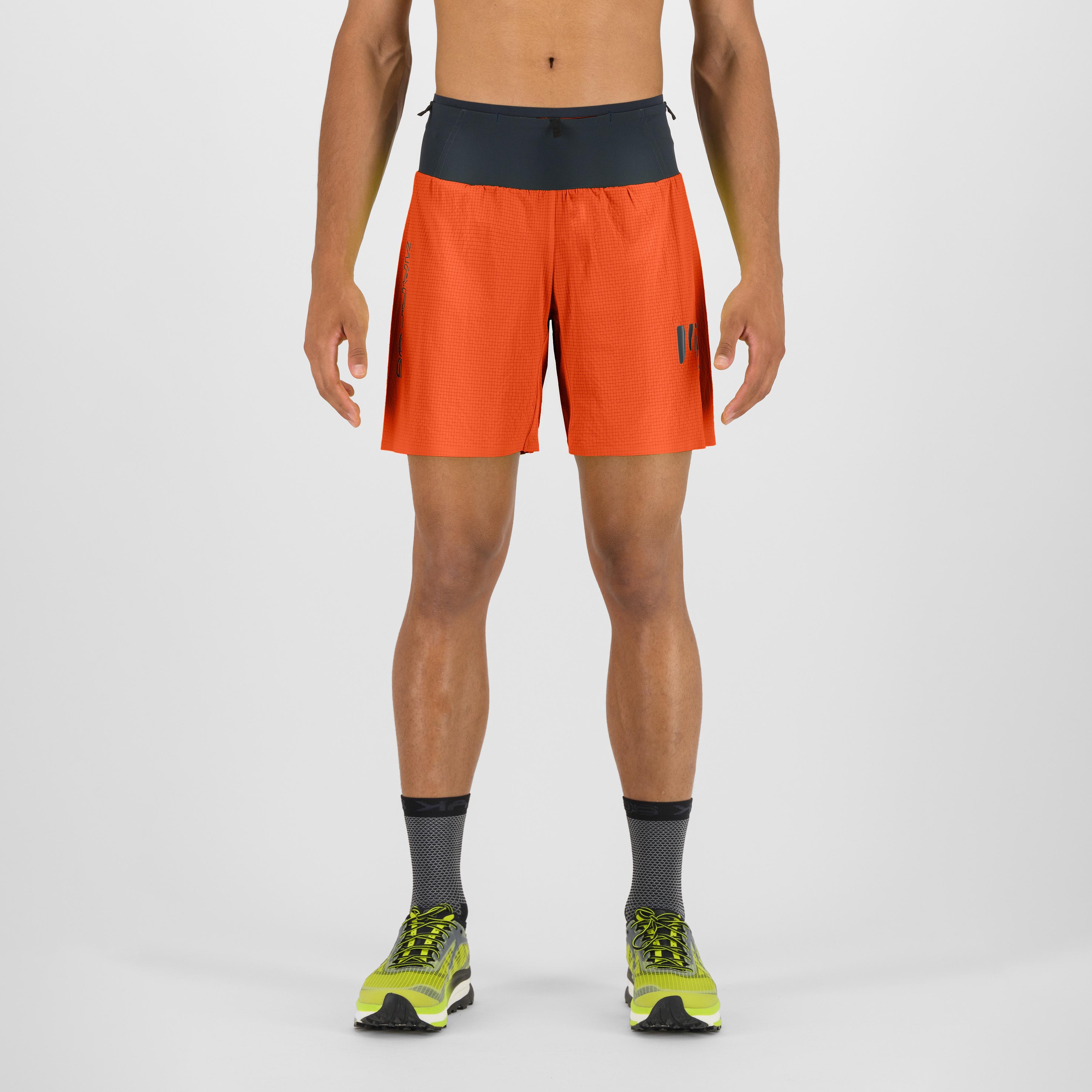 Lavaredo tech shorts - orange/vulcan - karpos