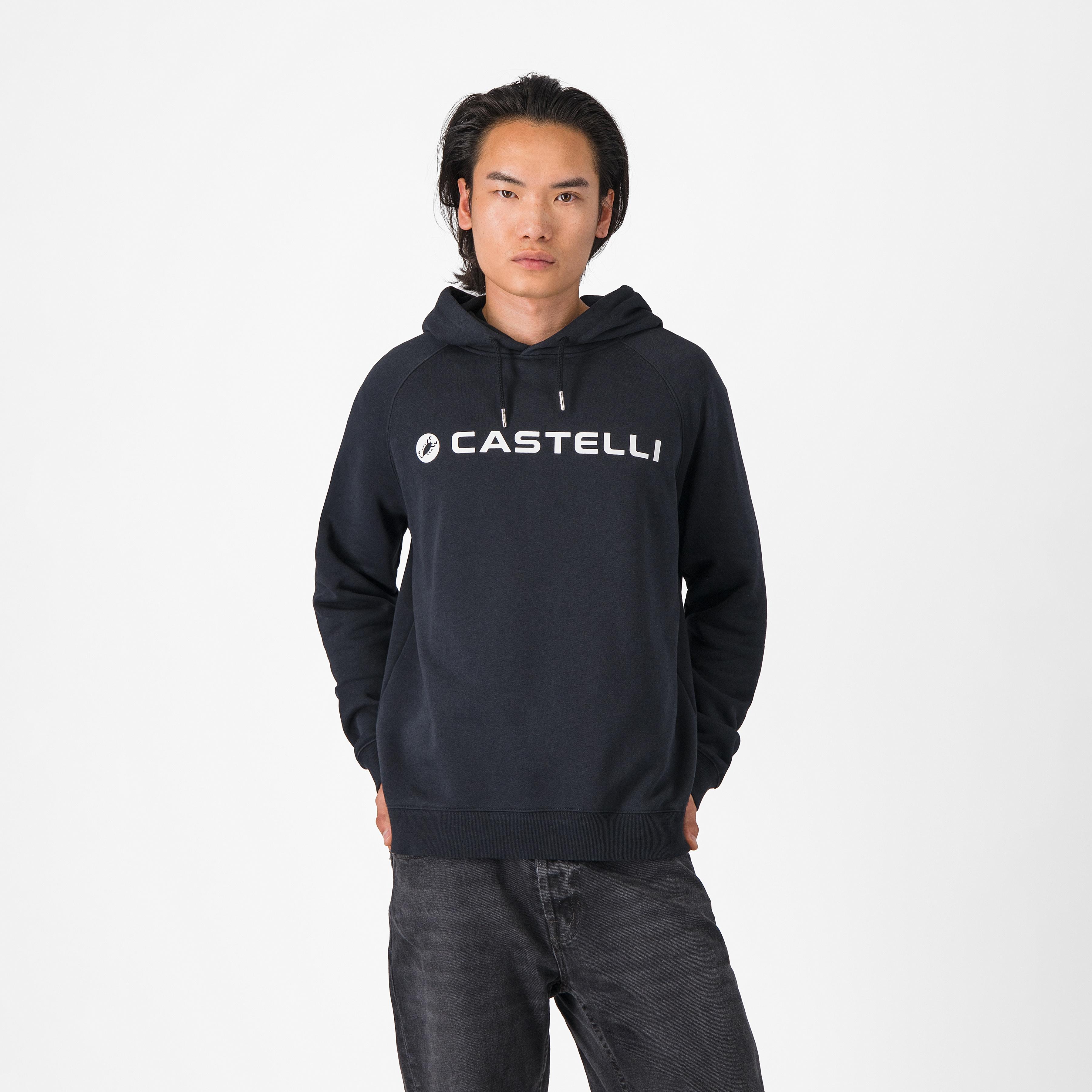 Logo hoody - black - castelli