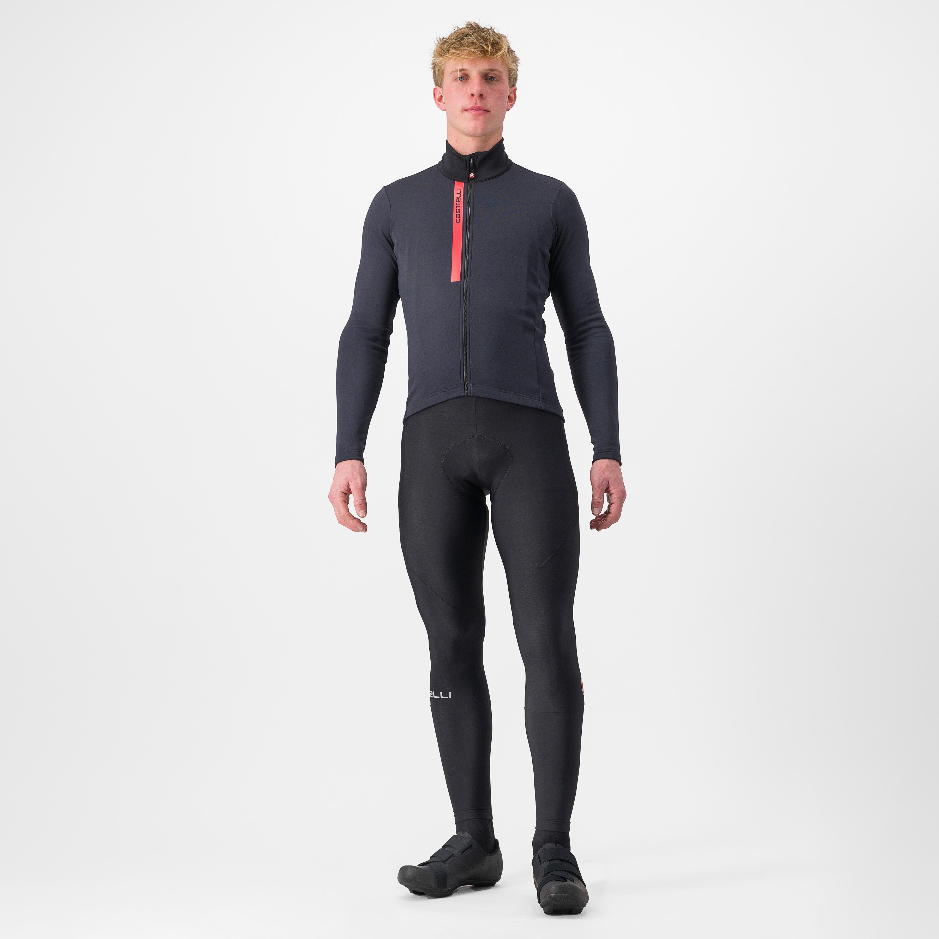 Entrata thermal jersey - light black/red - castelli