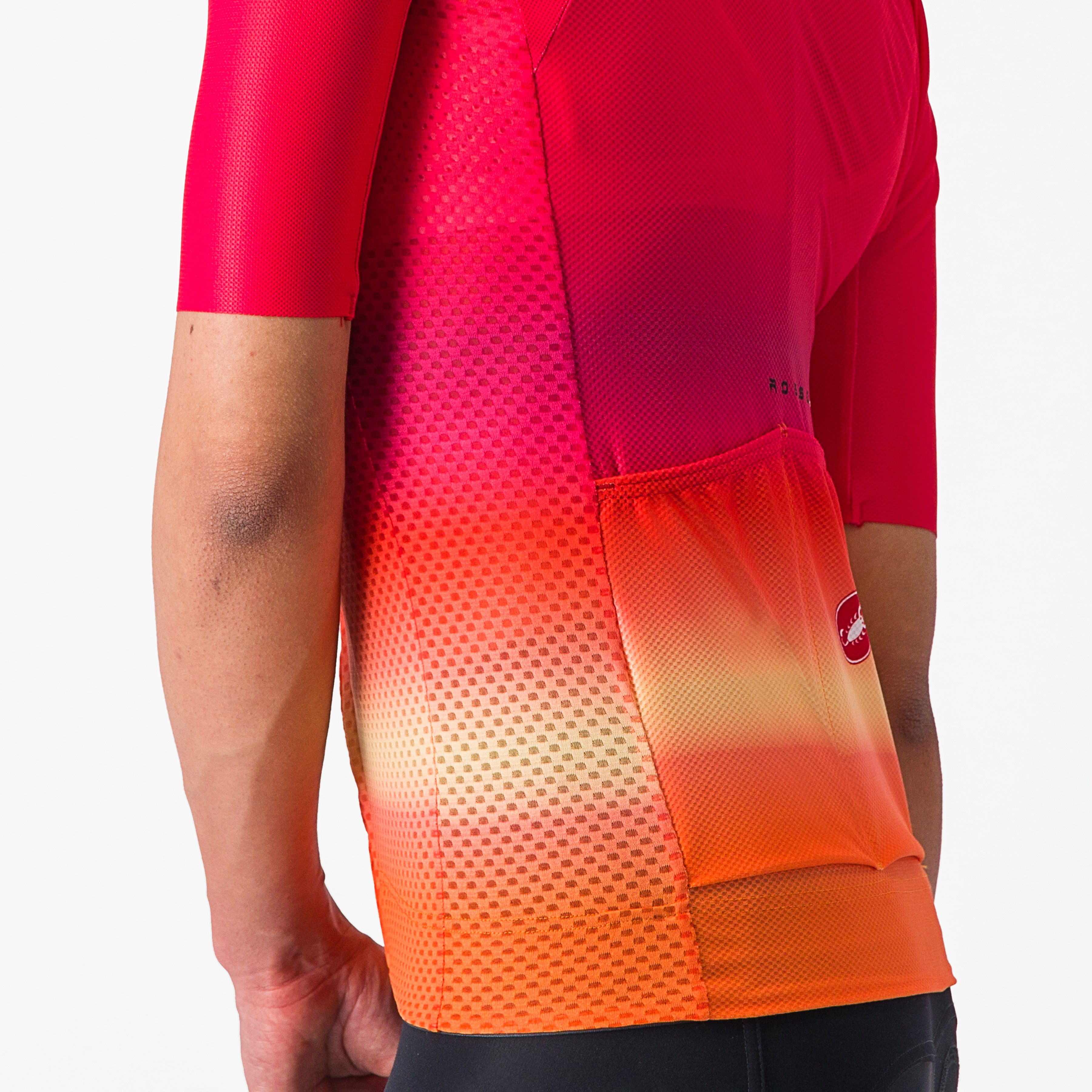 Climber's 4.0 w jersey - hibiscus/pink-ornge - castelli