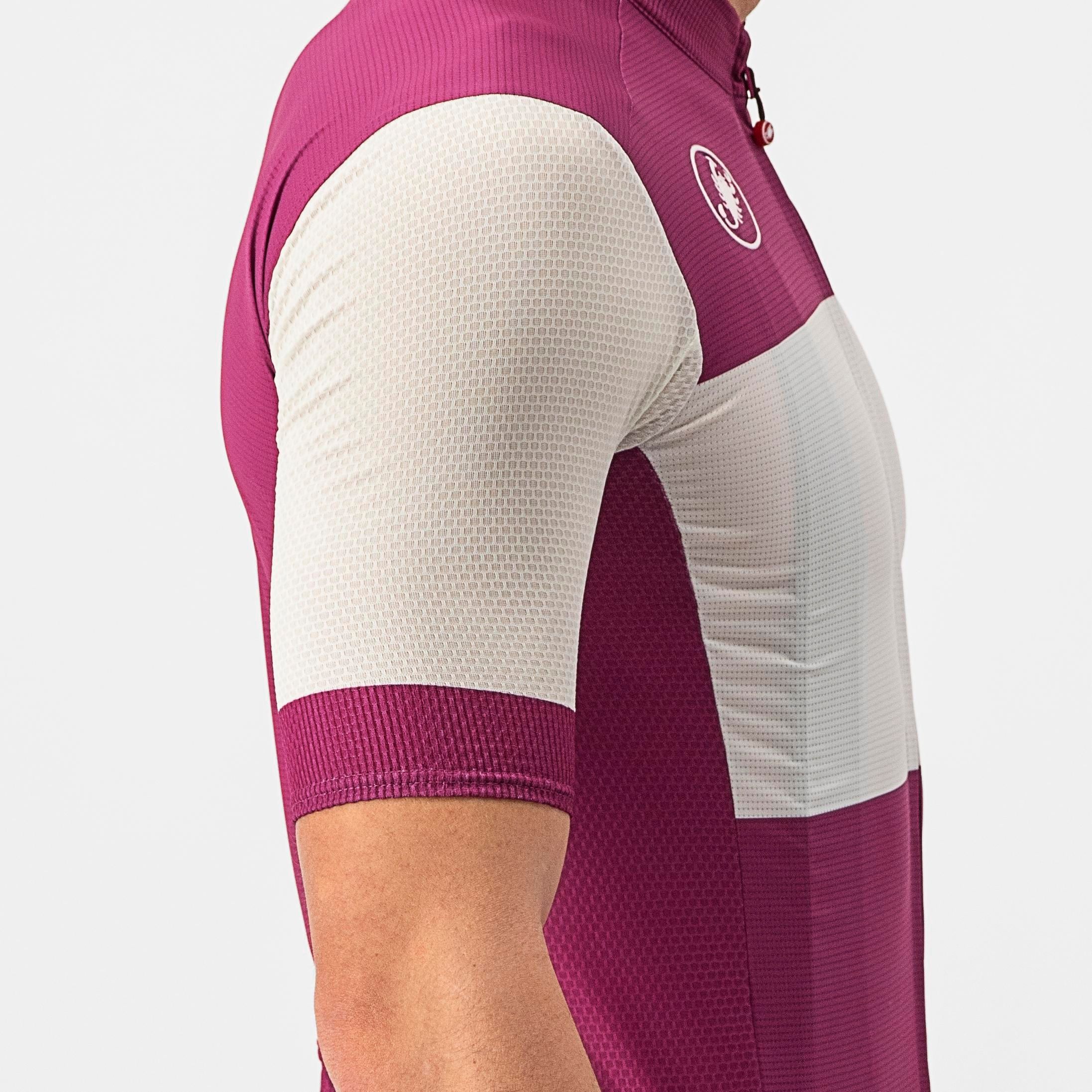 Fuori #giro jersey - ciclamino - castelli