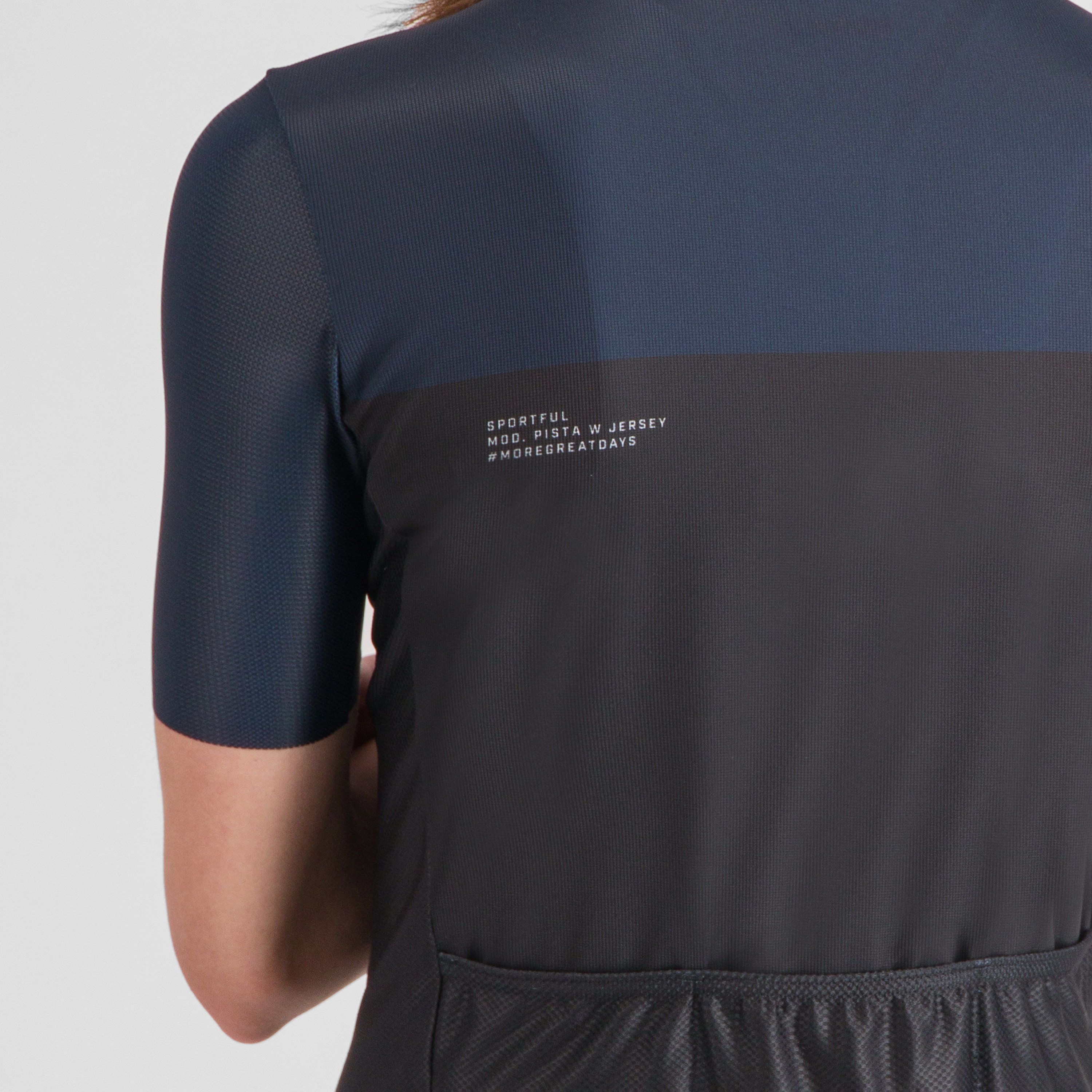 Pista w jersey - black galaxy blue - sportful