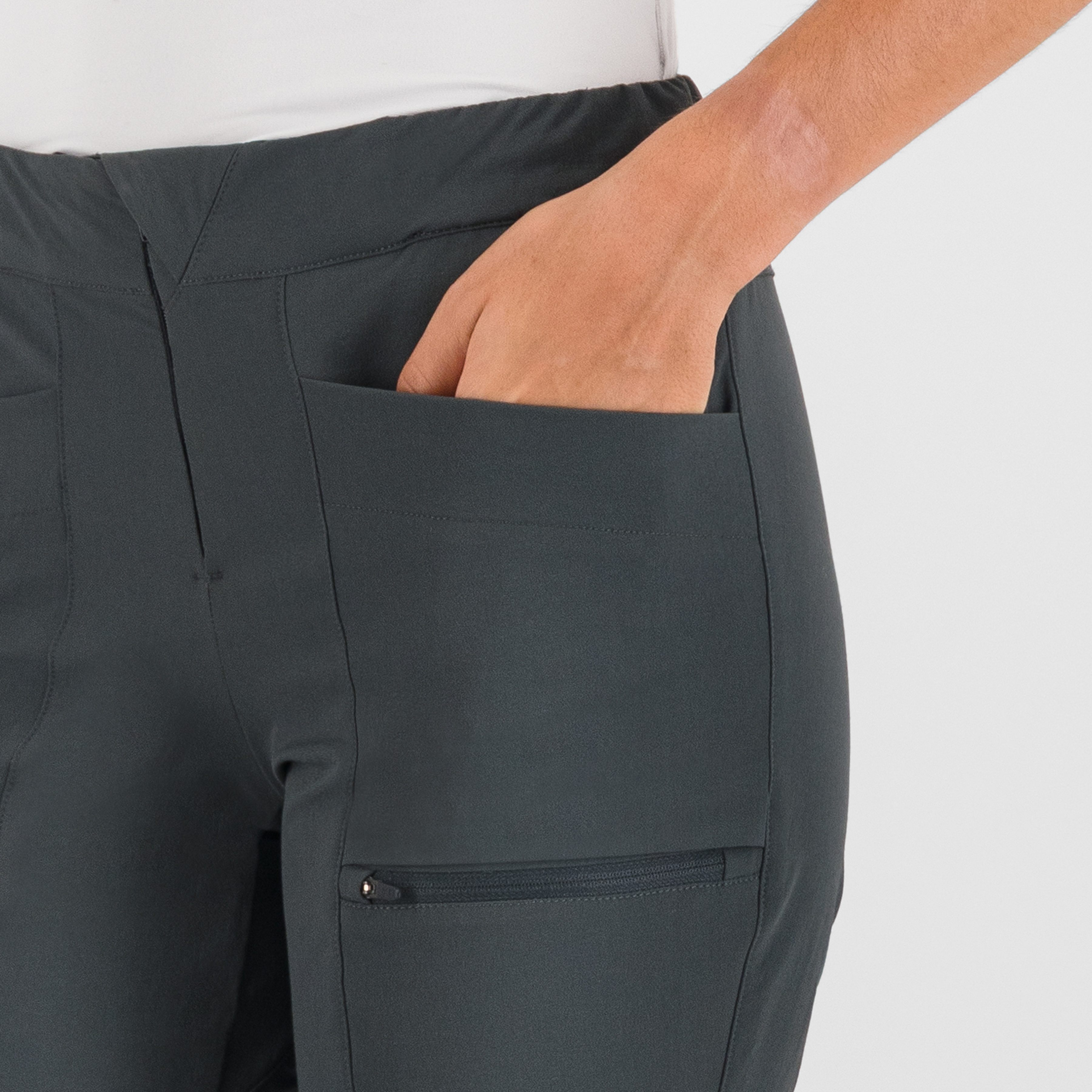 Lastia winter w pants - woodl.gray - karpos