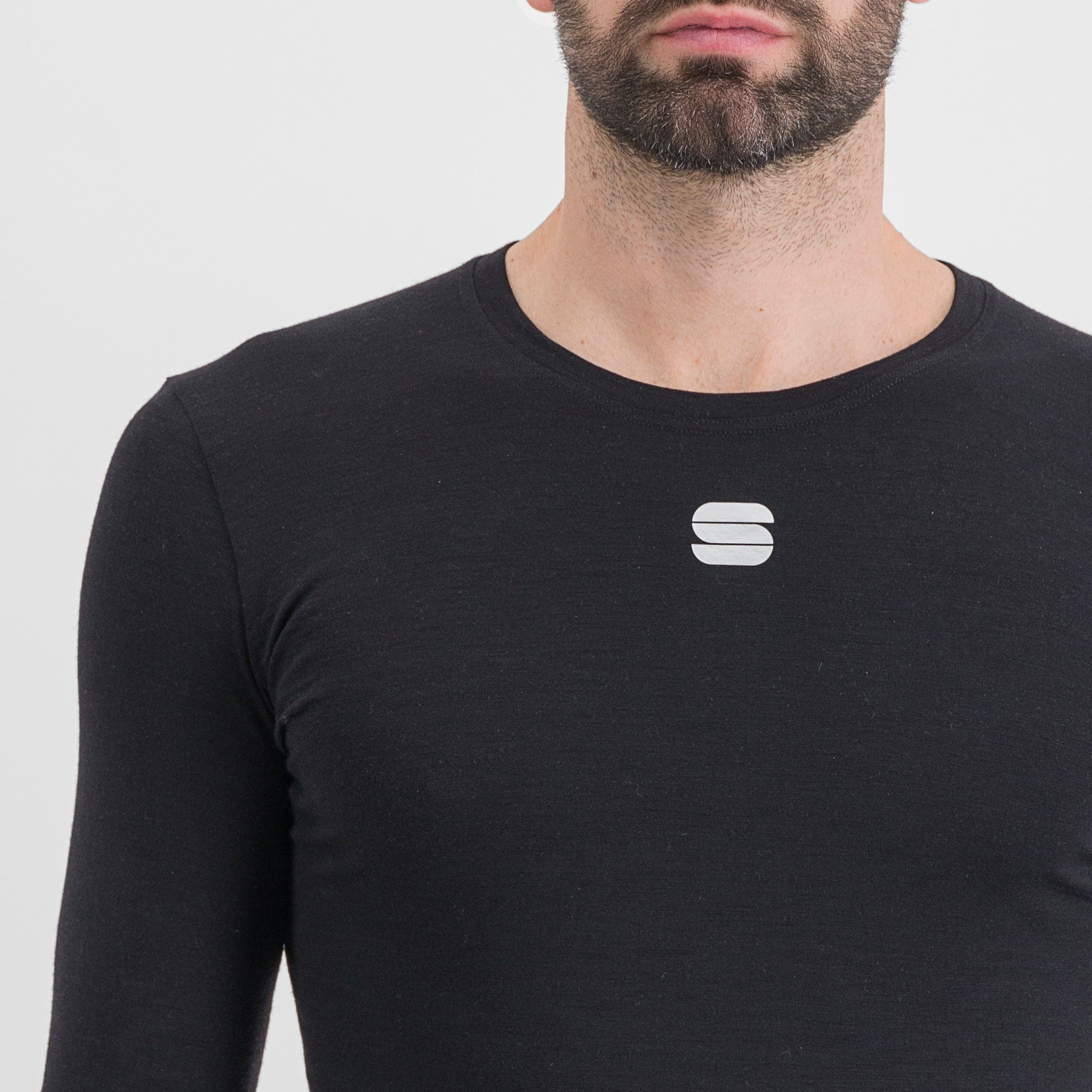 Merino layer tee long sleeves - black - sportful