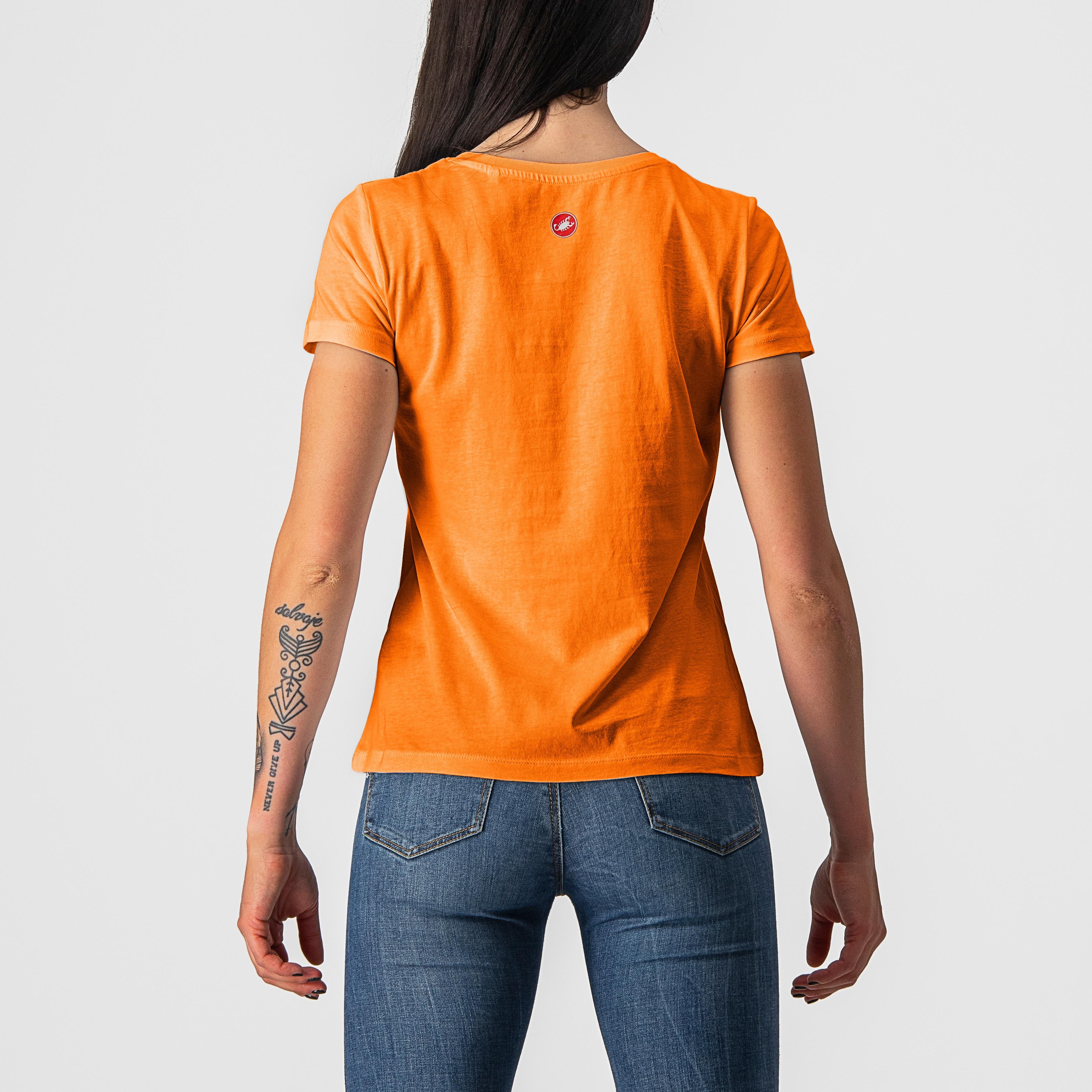 Bellagio tee - burnt orange - castelli