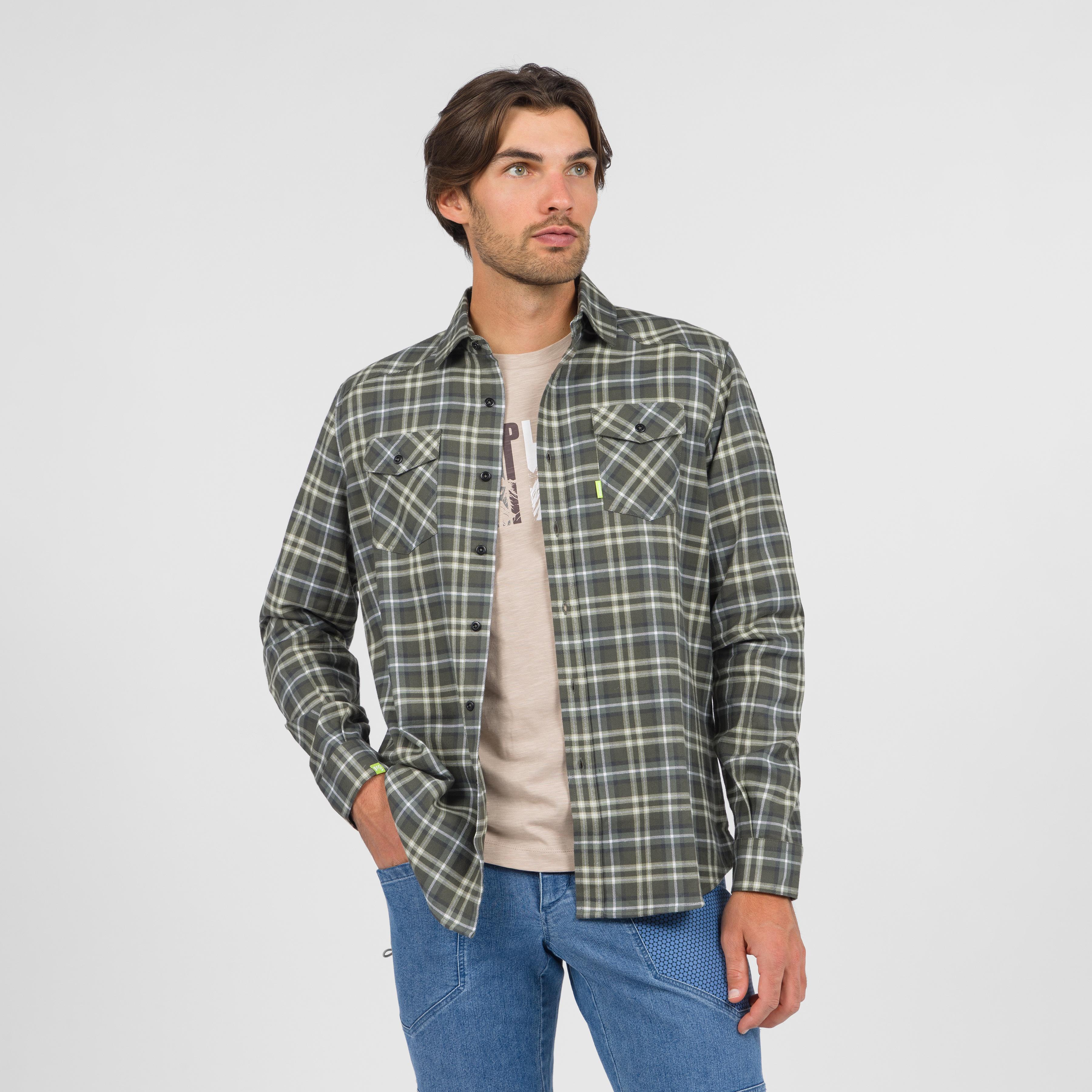 Martora winter shirt - kambaba/woodl.gray/tea - karpos