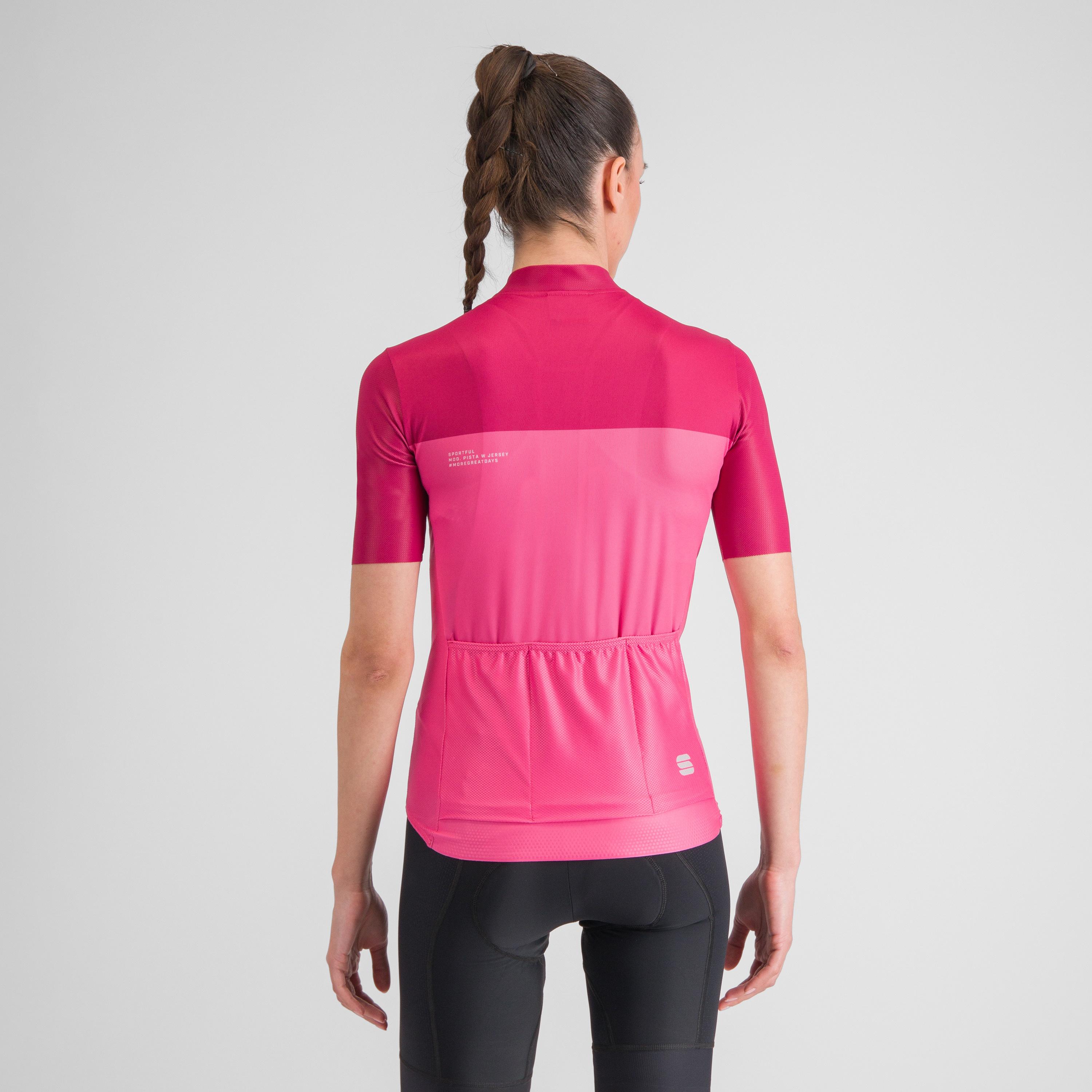 Pista w jersey - carmine rose cyclamen - sportful