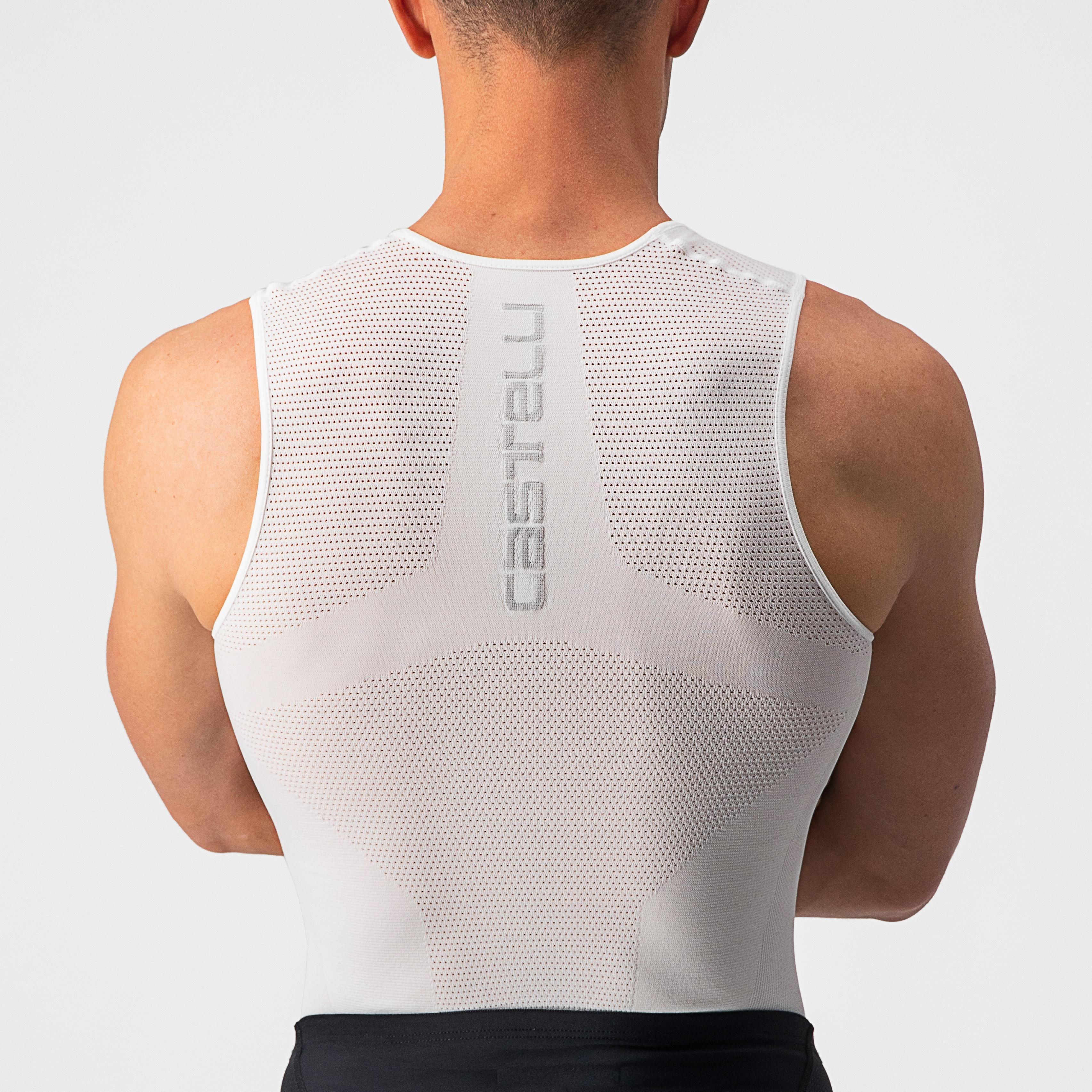 Core seamless base layer - white - castelli