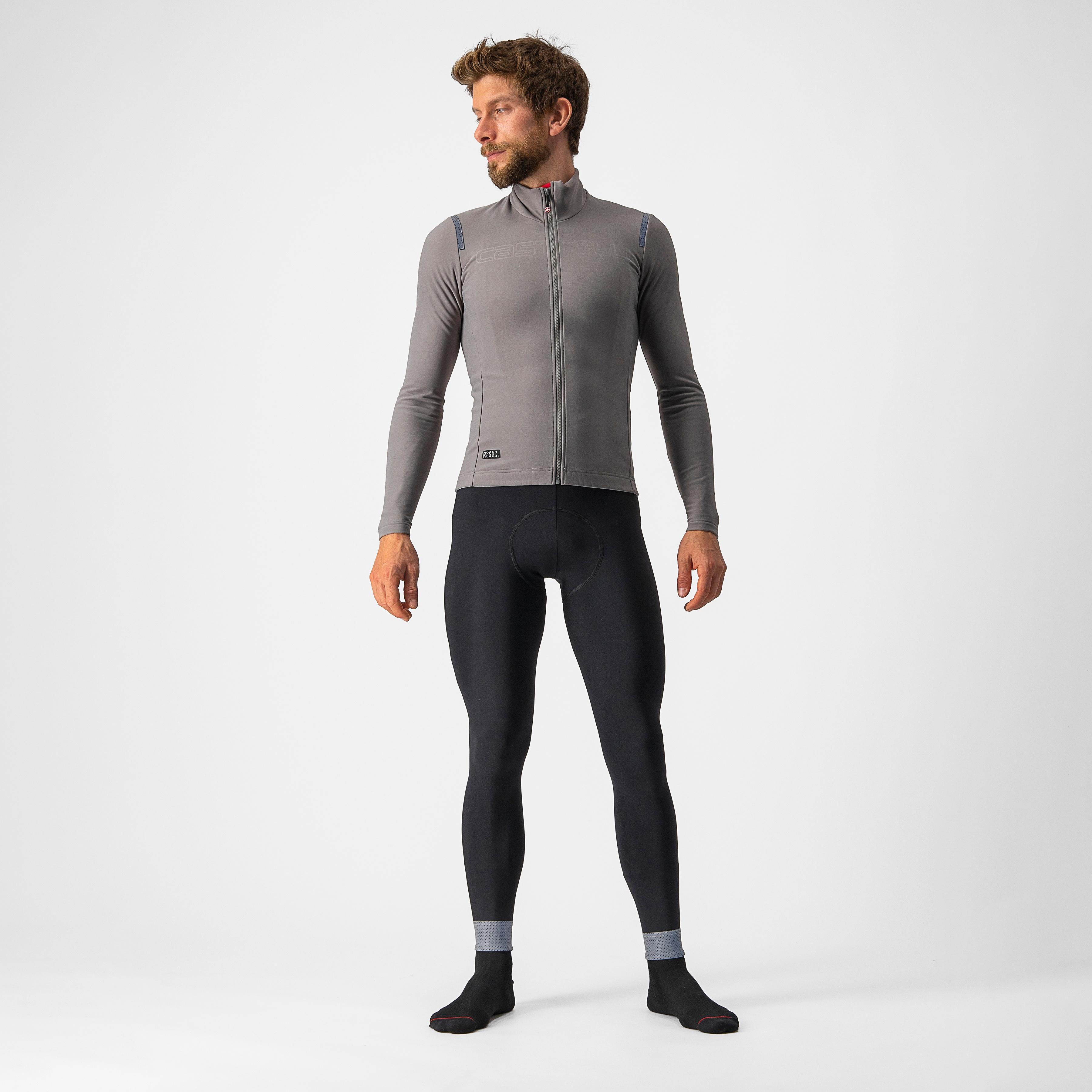 Tutto nano ros jersey - nickel gray - castelli