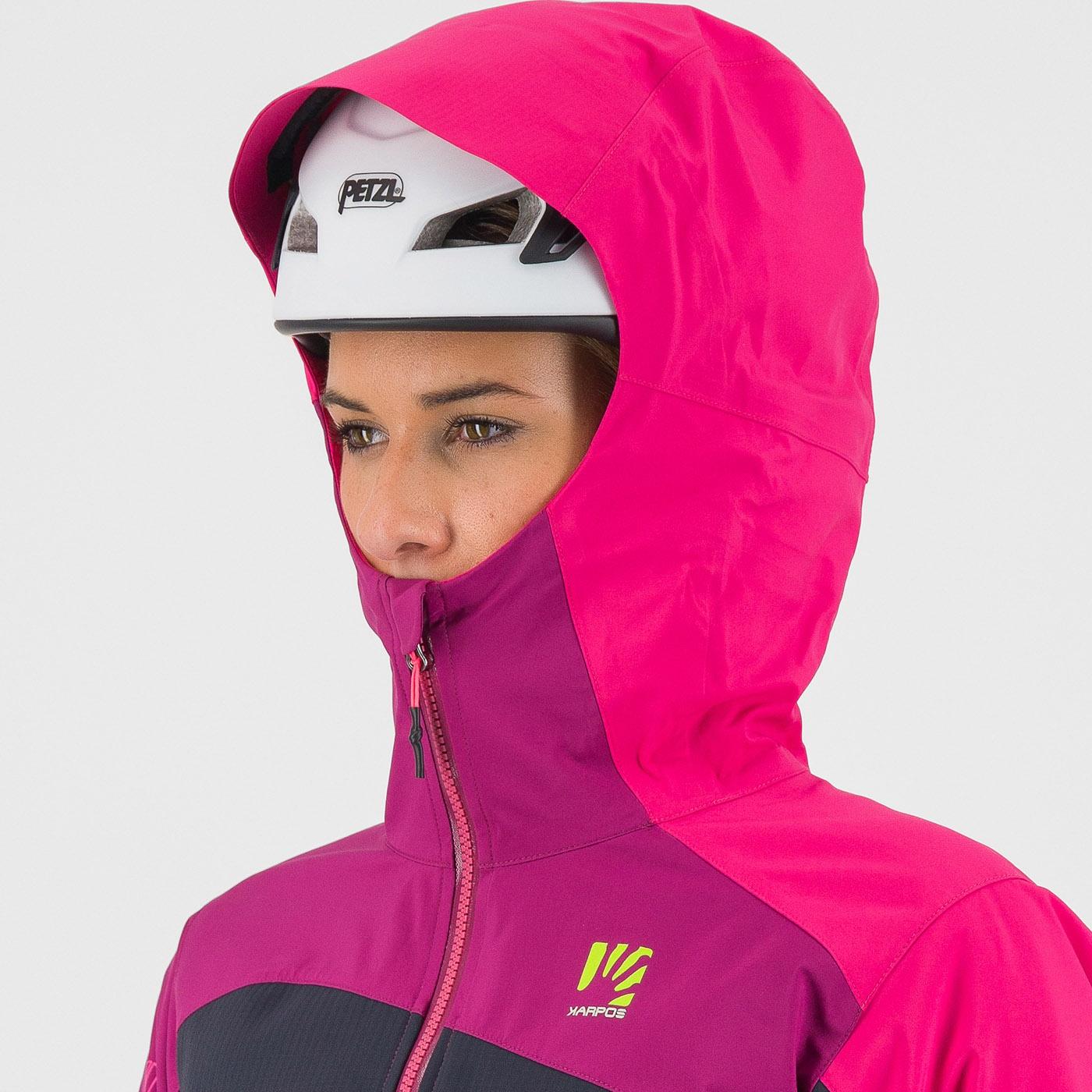 Marmolada w jacket - vulcan/boysenberry/pink - karpos