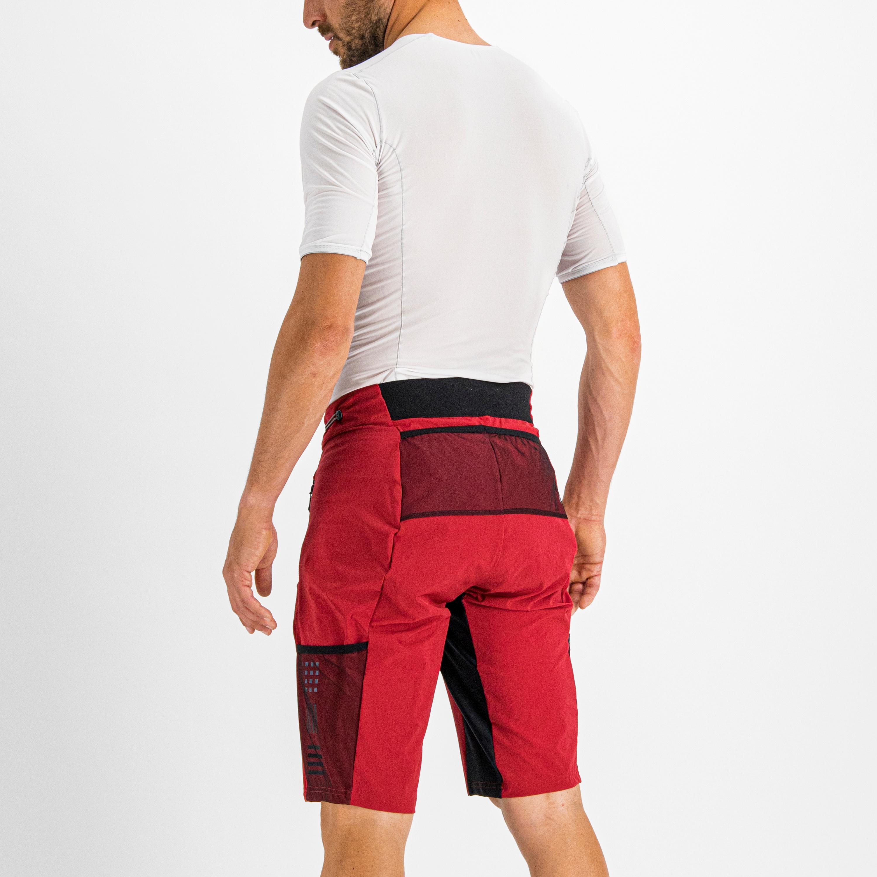 Supergiara overshort - red rumba - sportful
