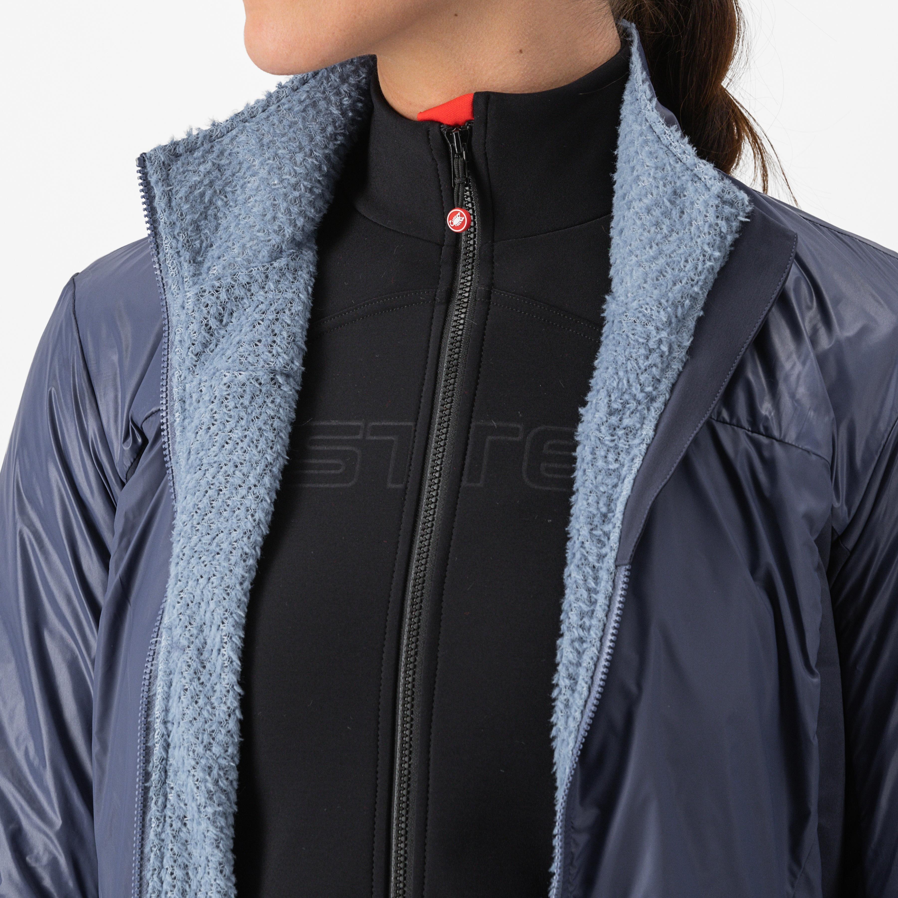 Unlimited 2 w puffy jacket - austin blue/sterling blue - castelli