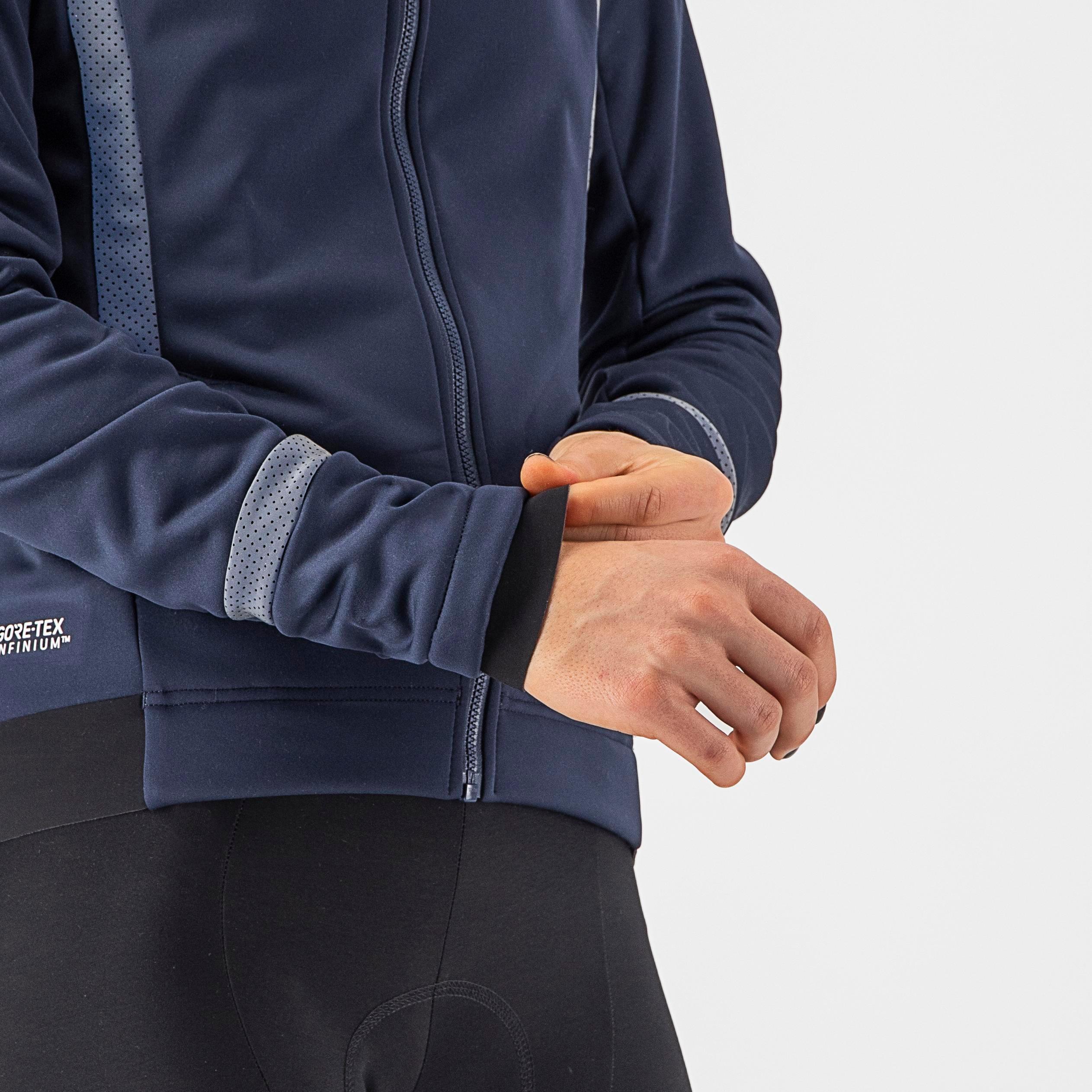 Dinamica 2 jacket - savile blue/silver reflex - castelli
