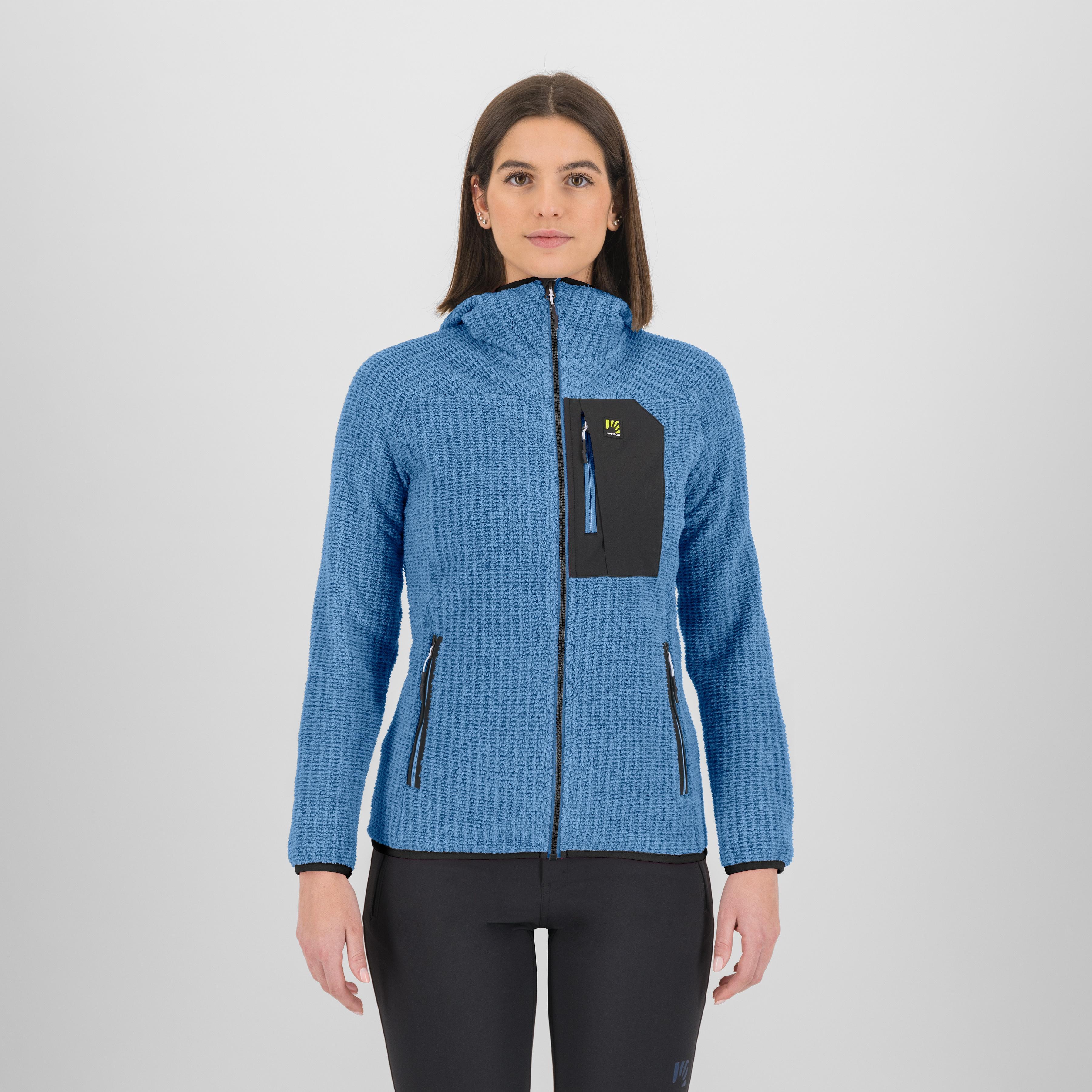 Rocchetta evo hoodie w fleece - jasper/black - karpos