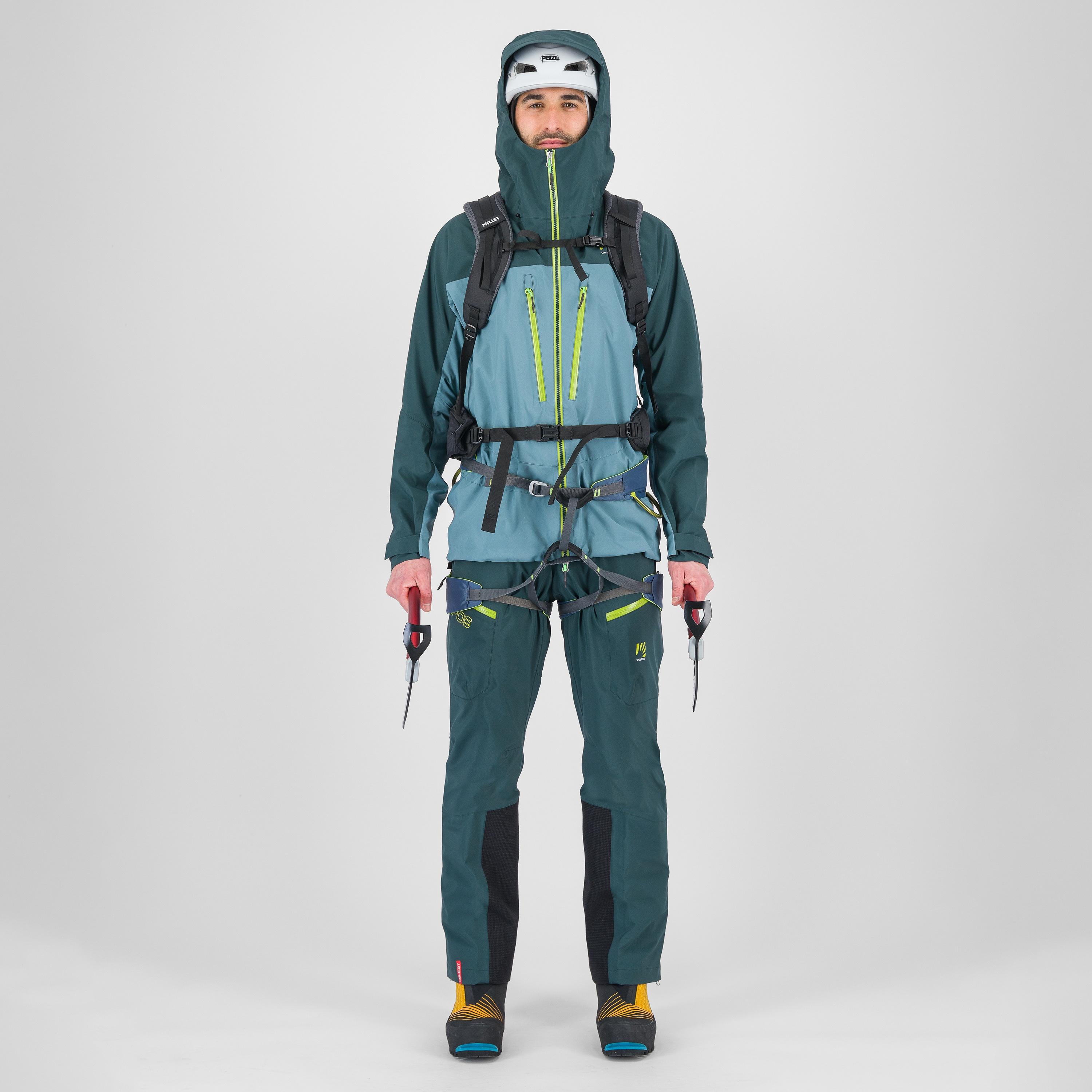Highest goretex shell jacket - atlantic/forest - karpos
