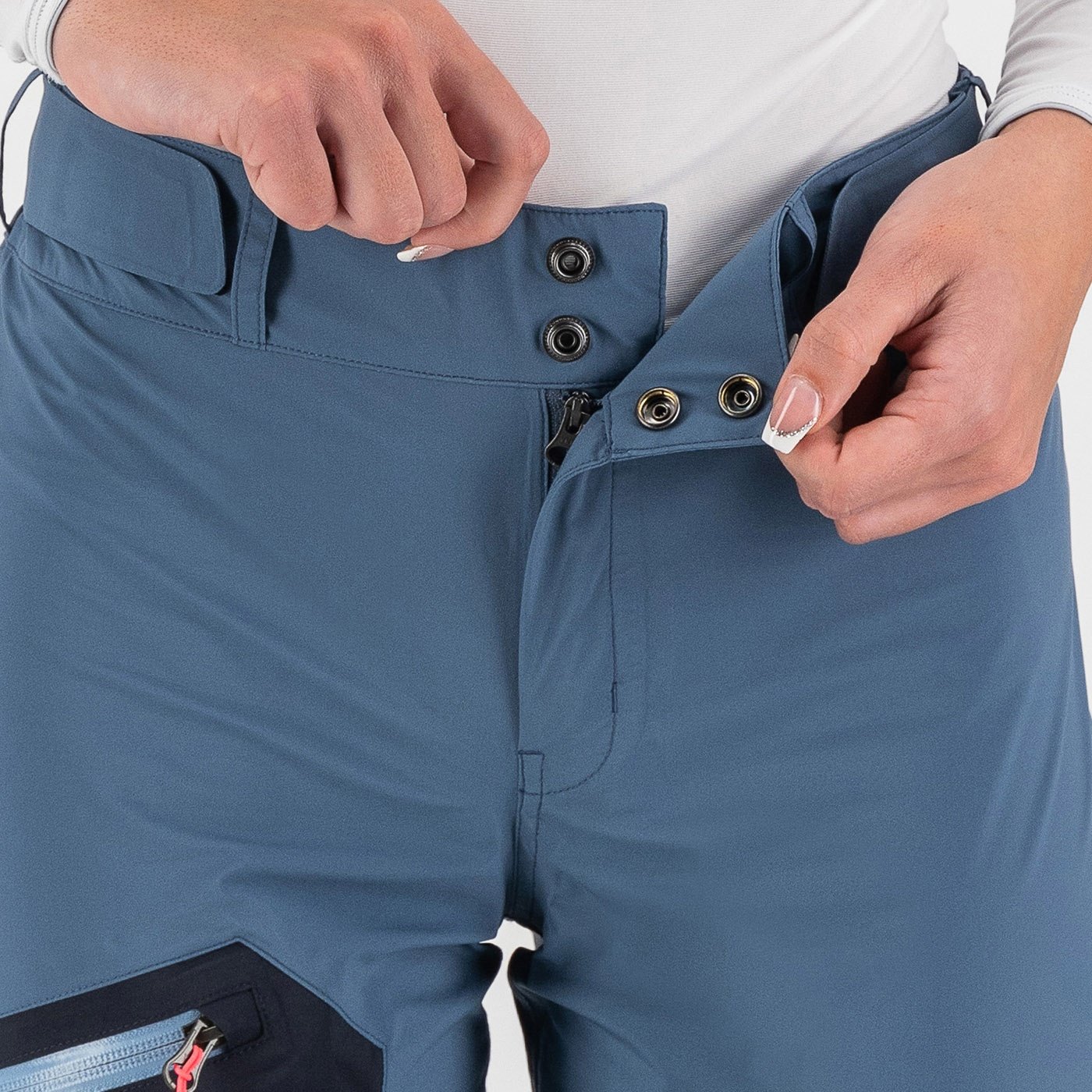 Valsesia shell w pant - bering sea/vulcan - karpos