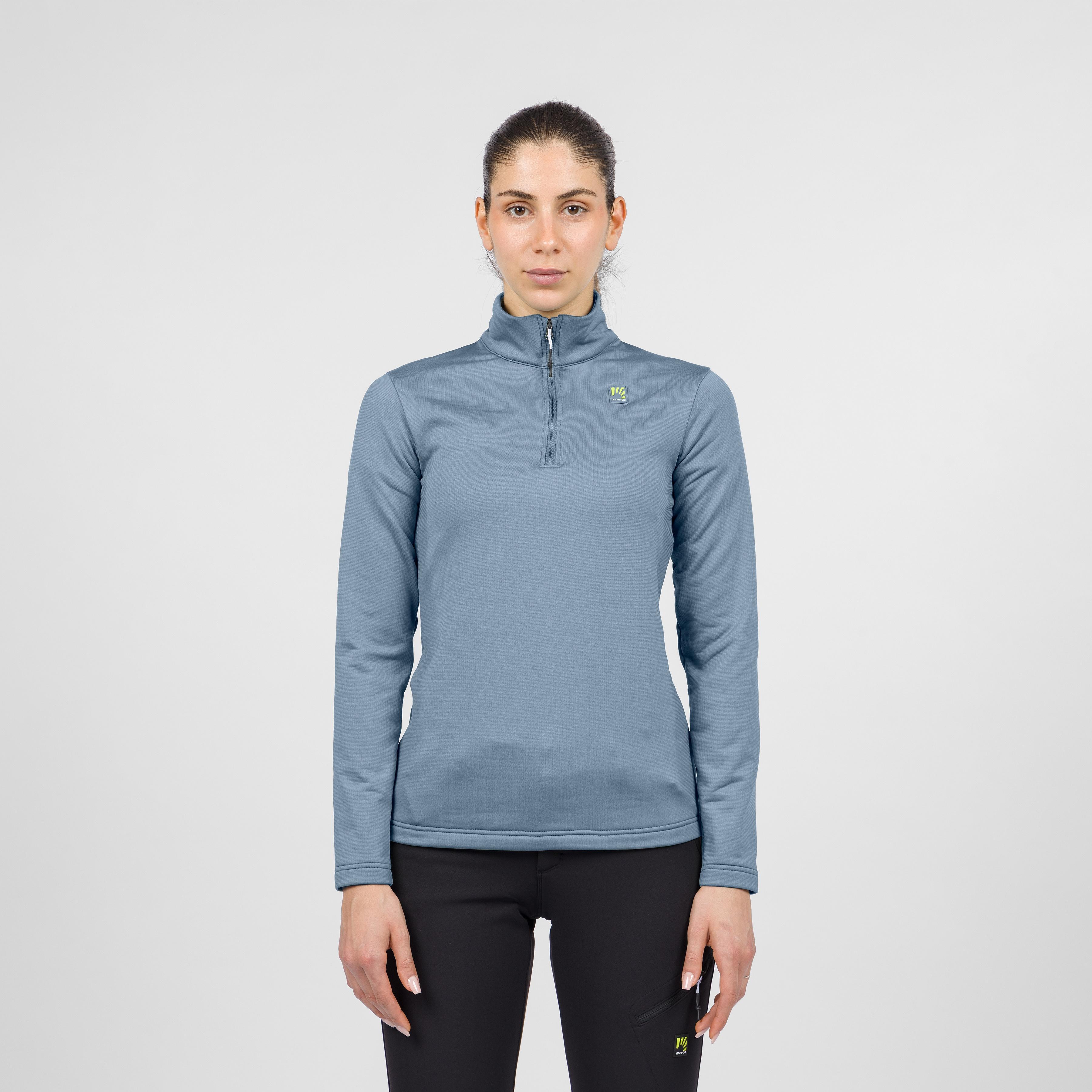 Pizzocco evo w half zip fleece - ashley blue - karpos