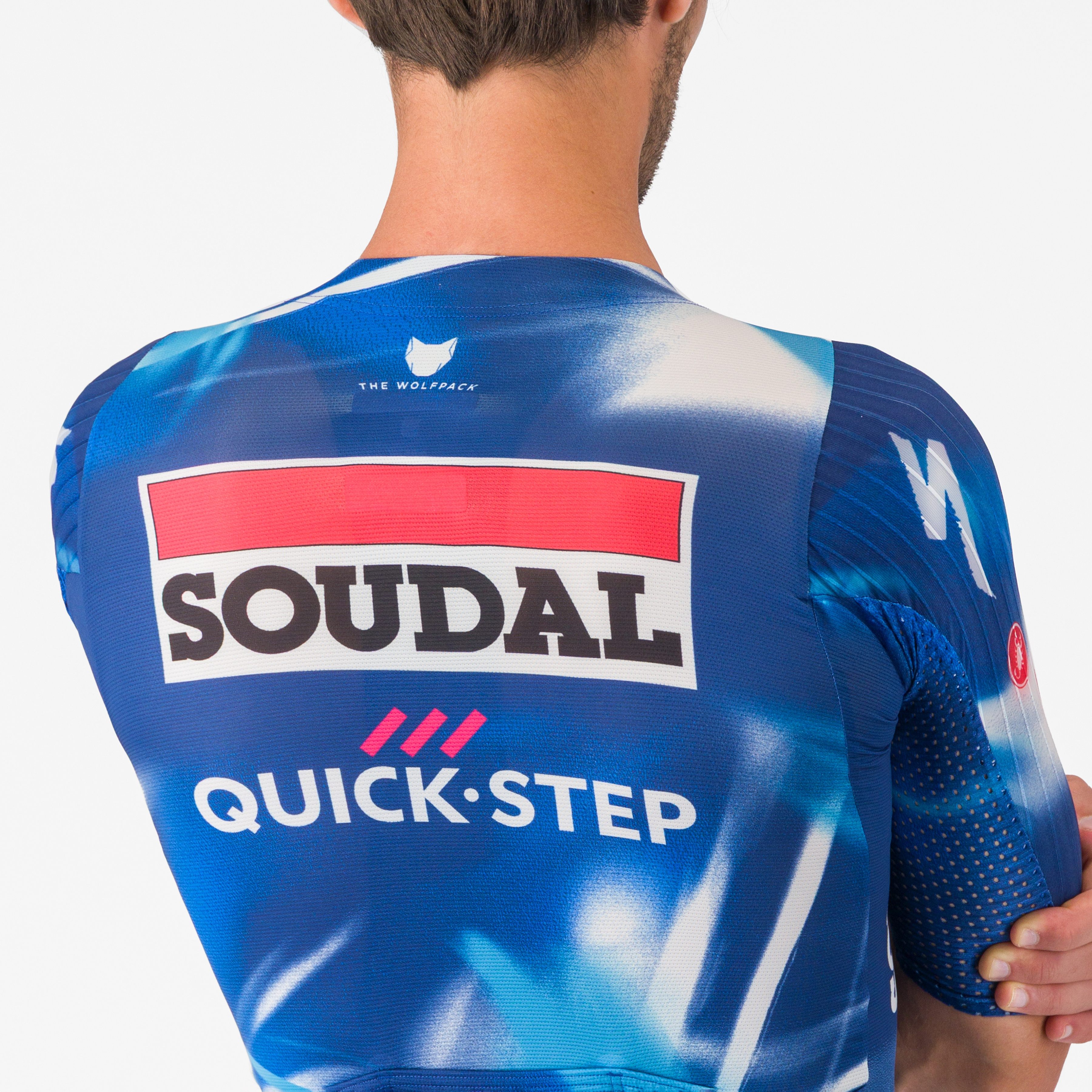 Aero race 8s jersey - score/blue-red - castelli