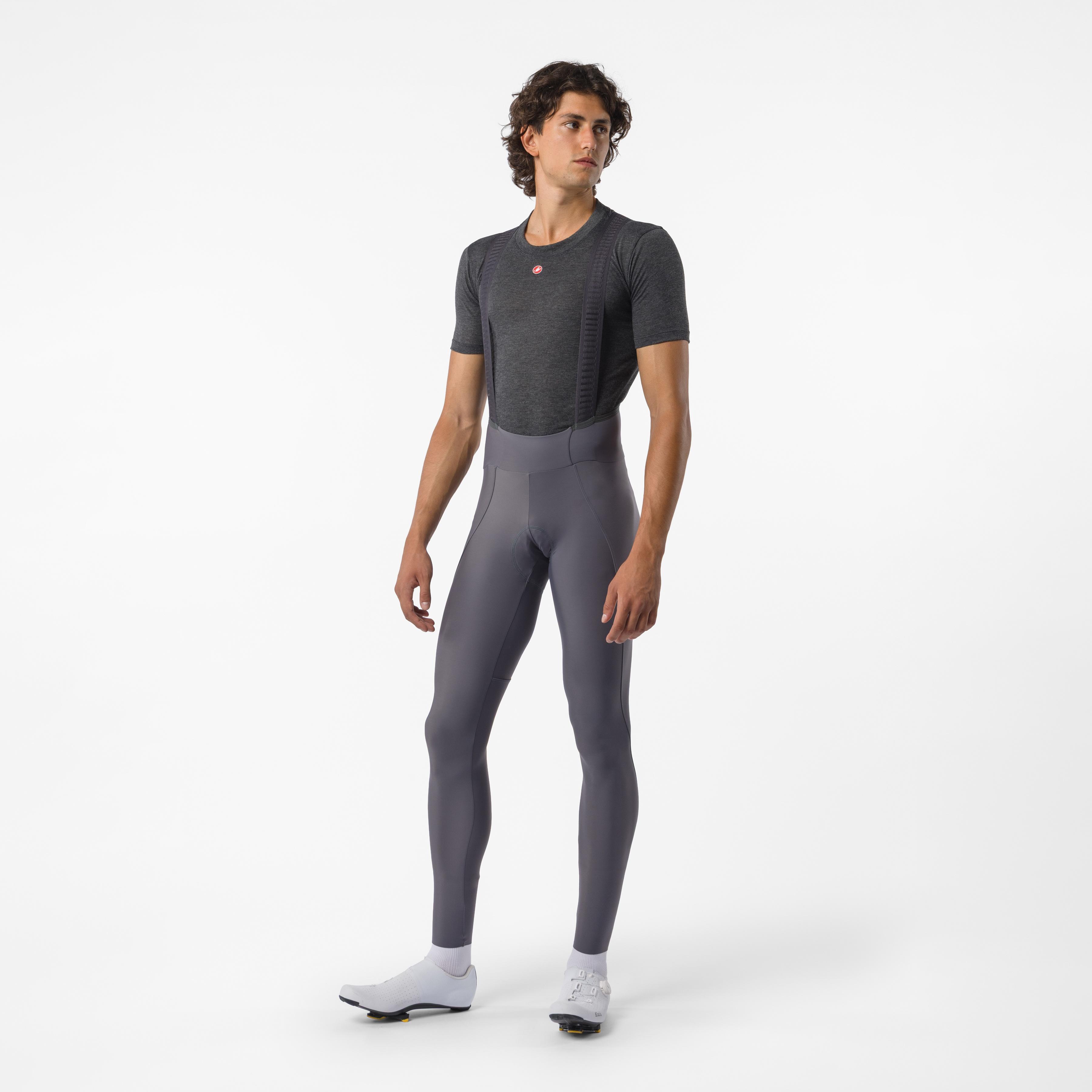 Espresso 2 bibtight - smoky gray - castelli
