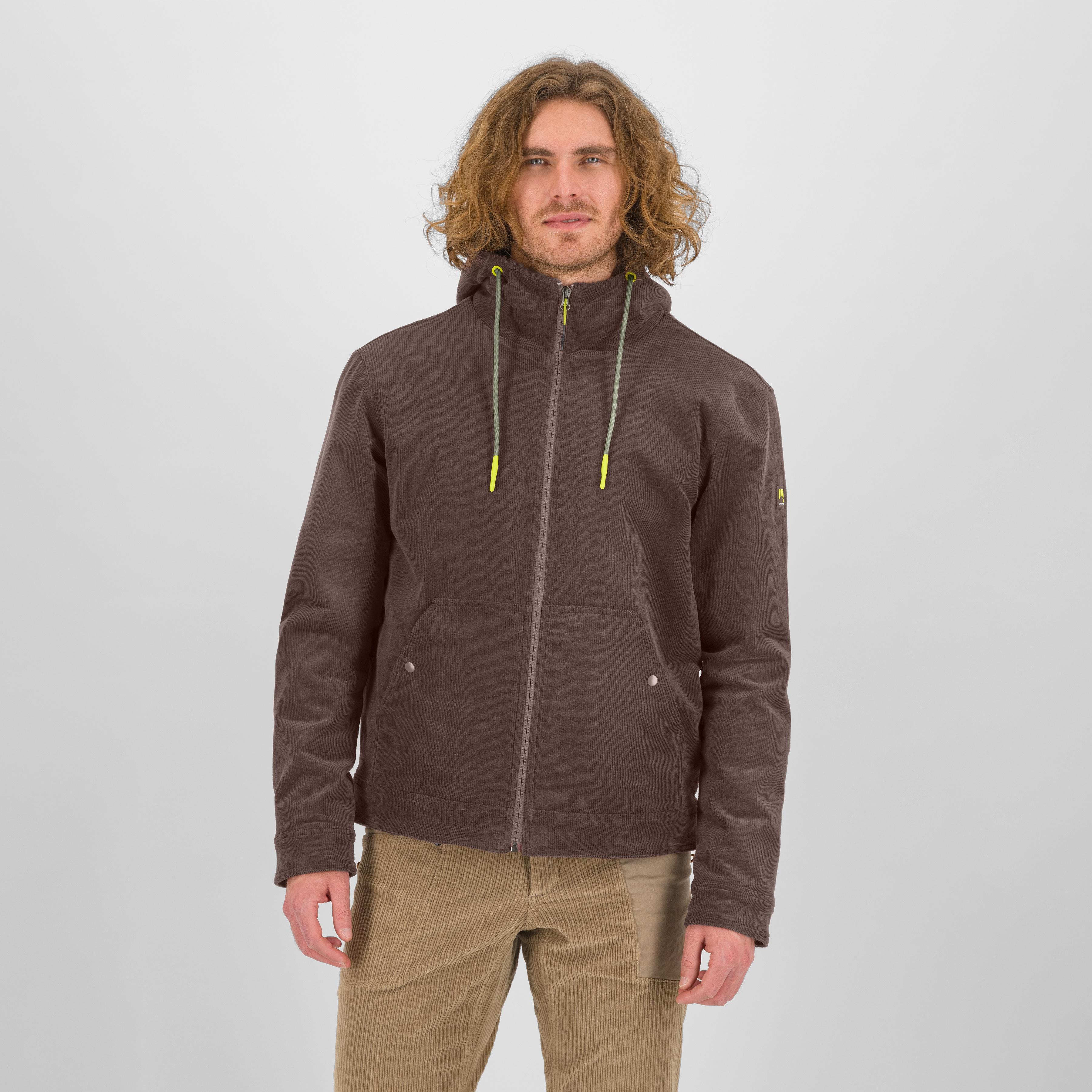 Ghiro hoodie jacket - gianduia brown - karpos