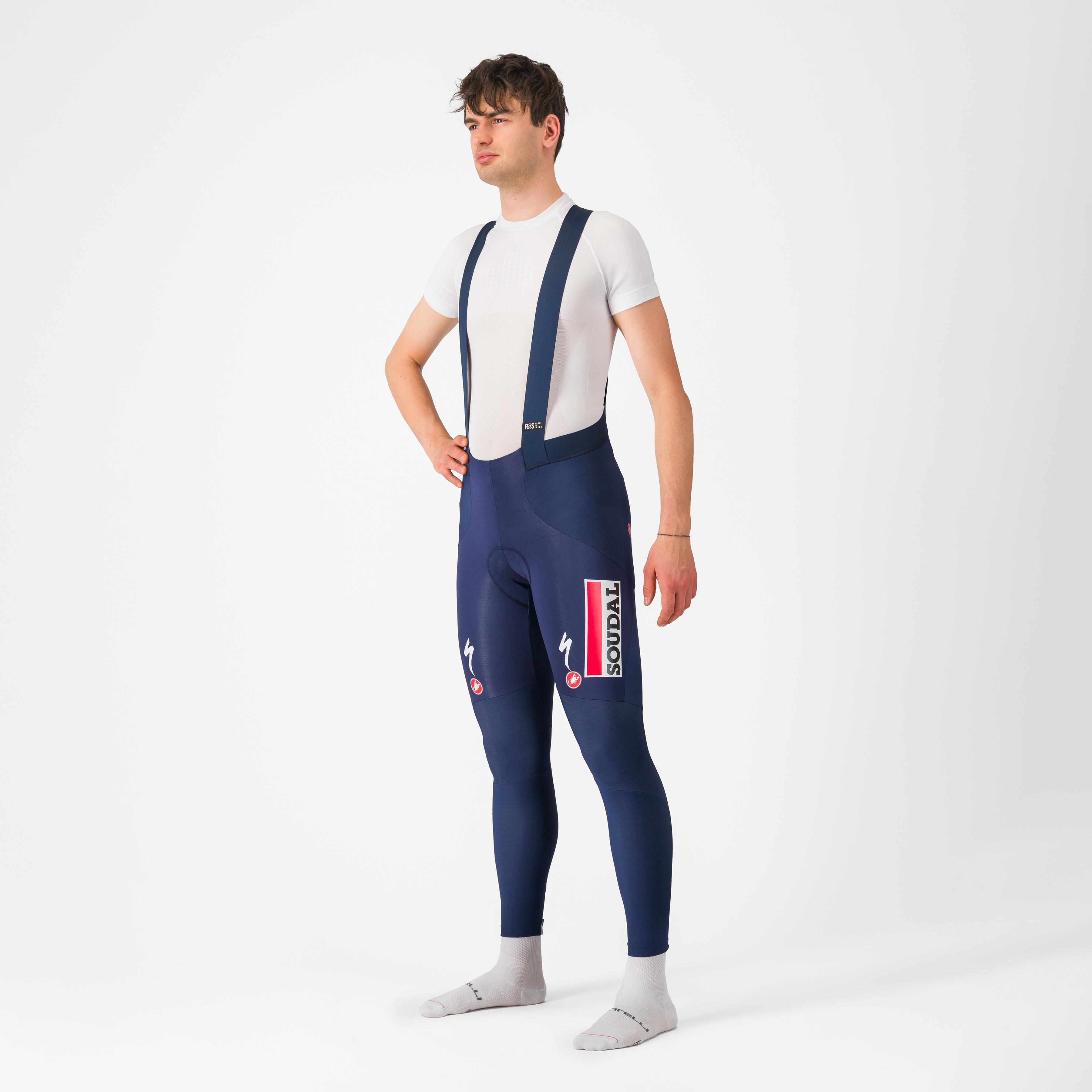 Sorpasso ros bibtight - belgian blue - castelli