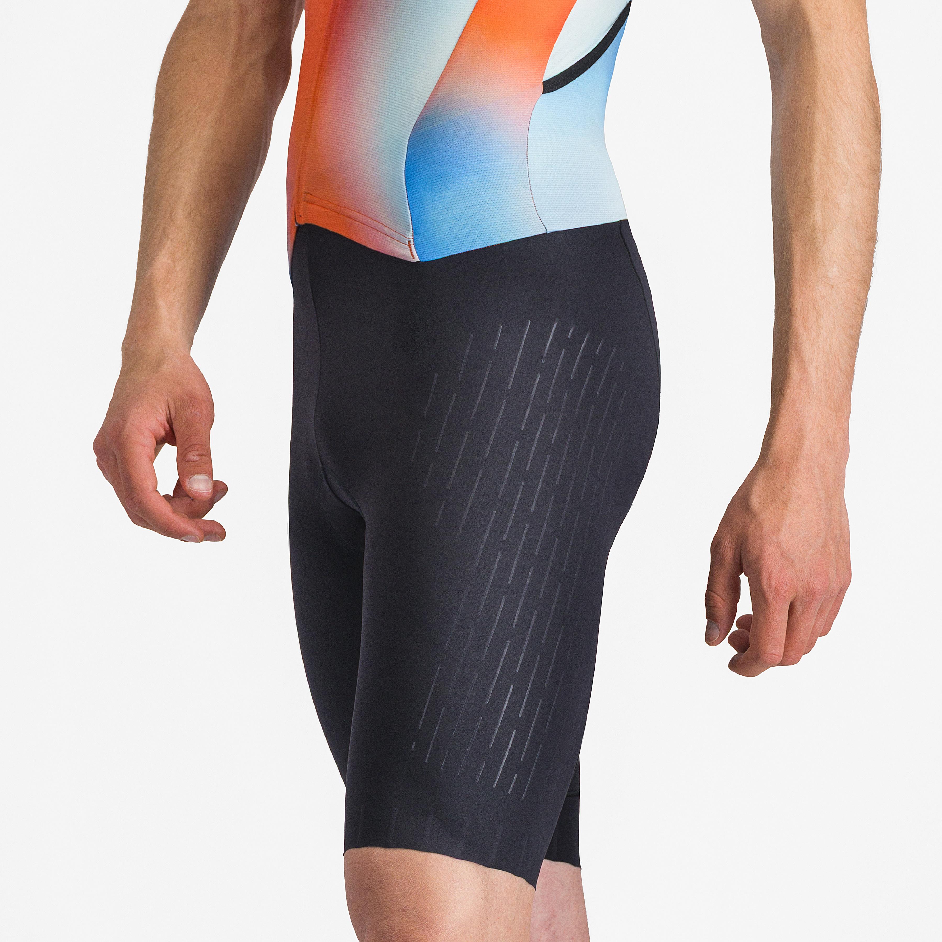 Free sanremo 3 suit short sleeve - paprika/winter sky-black - castelli