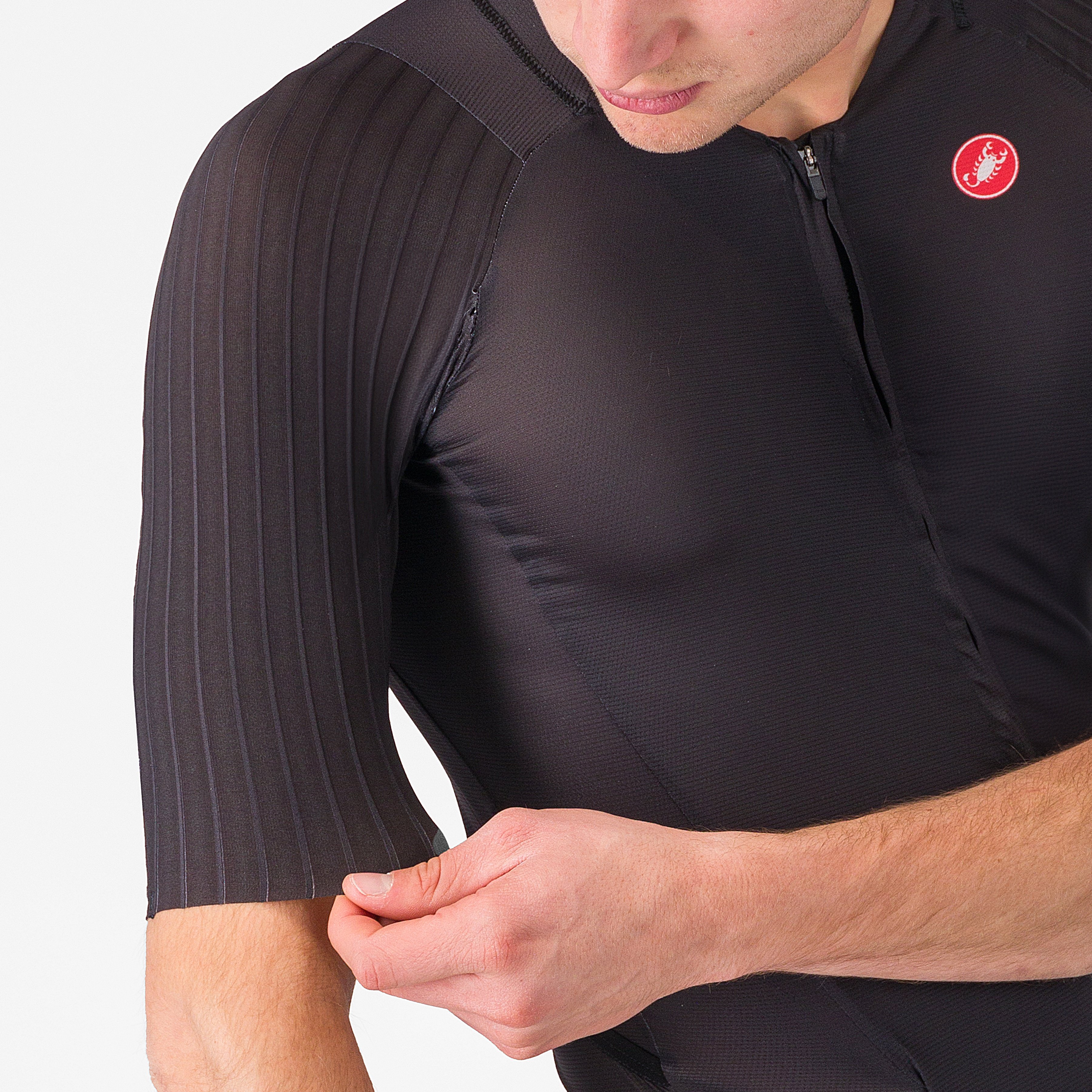 Free sanremo 3 suit short sleeve - black - castelli