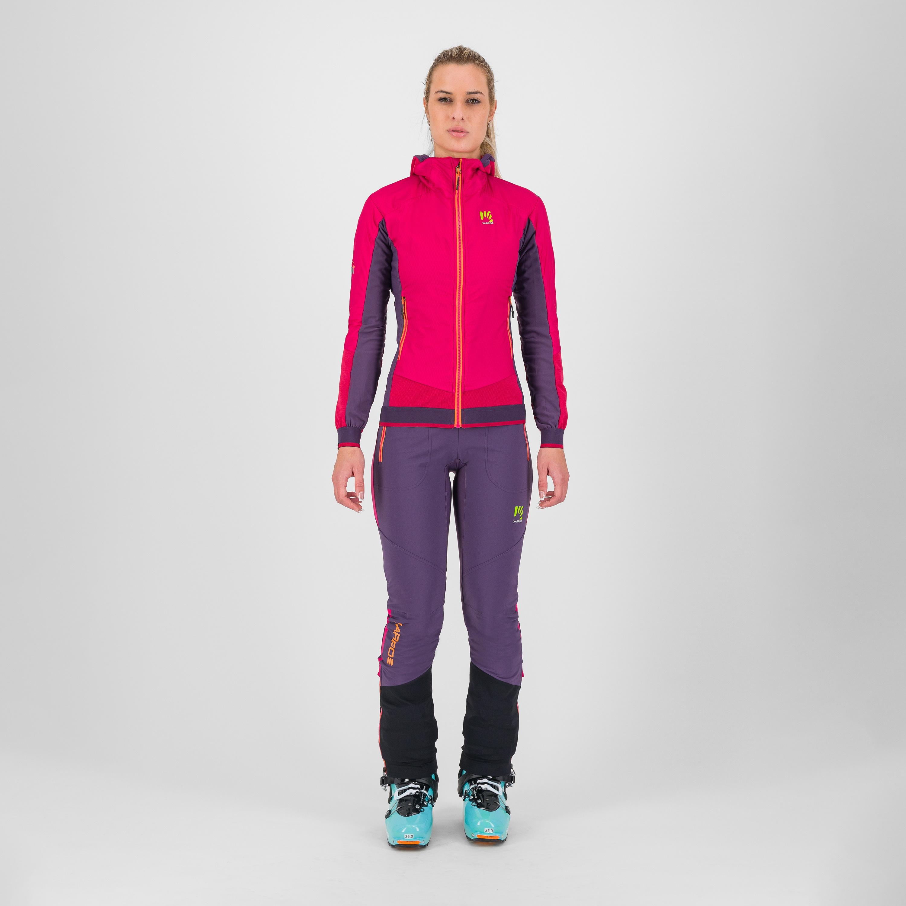 Alagna plus evo w jacket - granita/grape - karpos