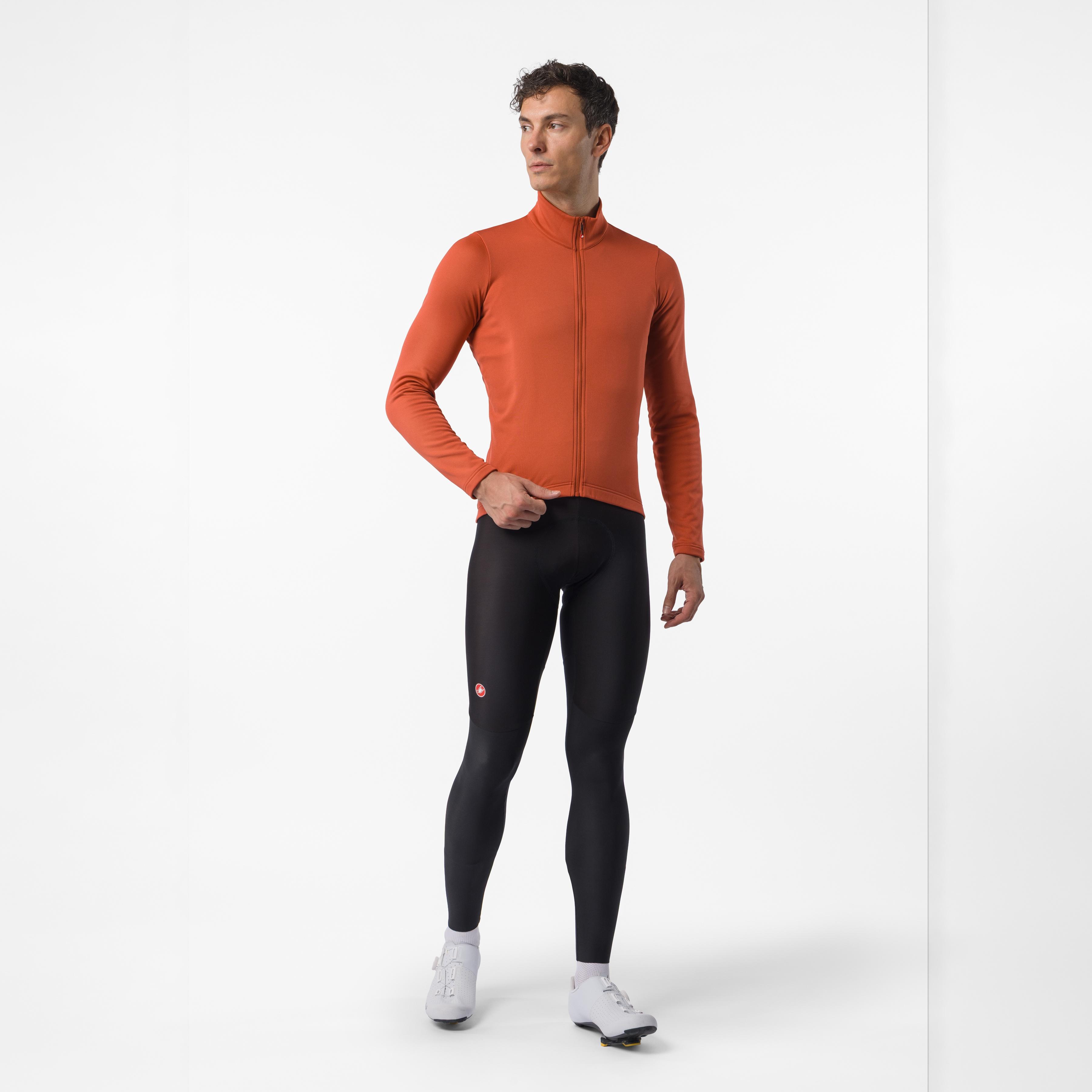 Competizione thermal ls jersey - paprika - castelli